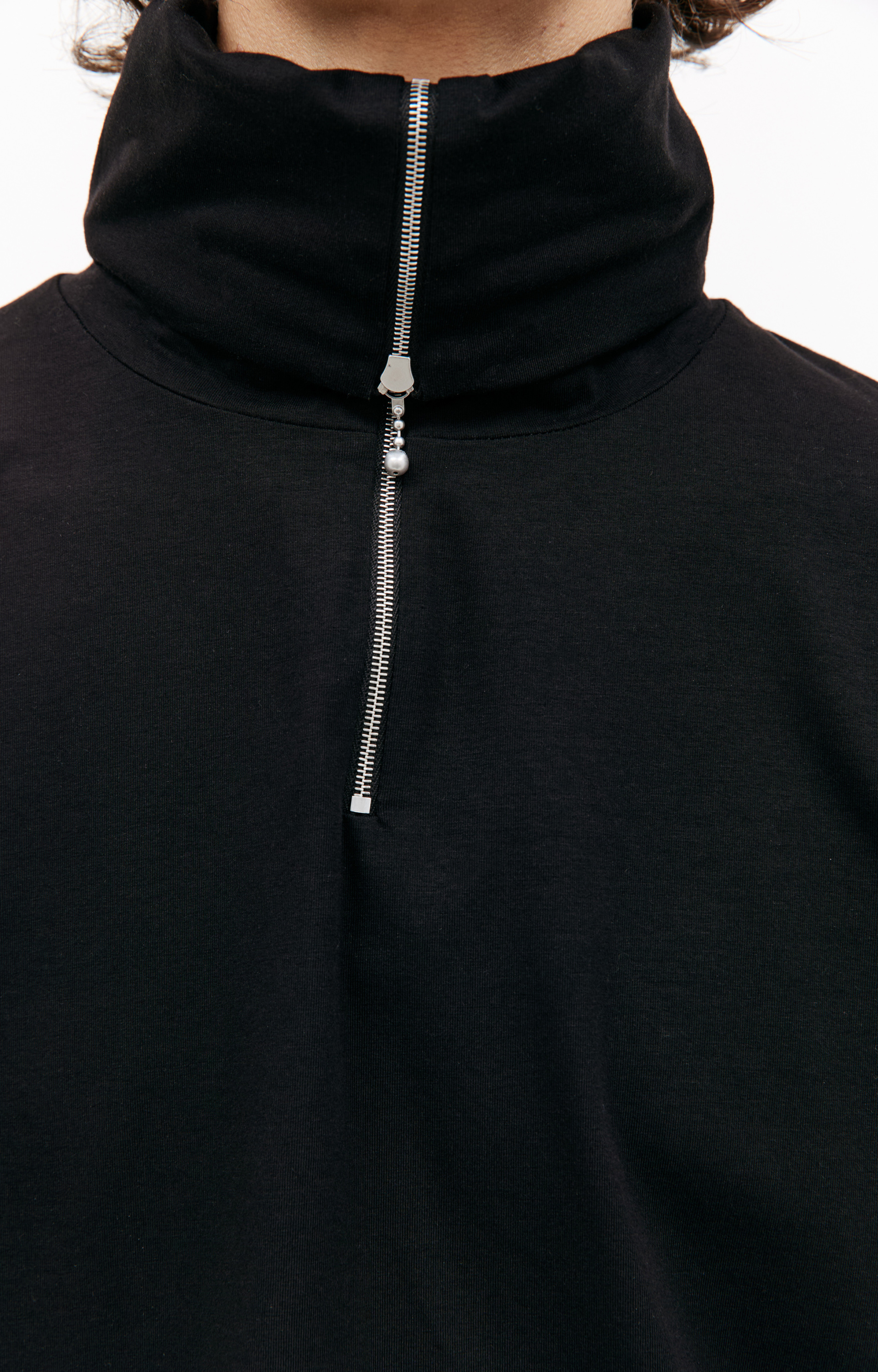 Jil Sander Zipped cotton longsleeve