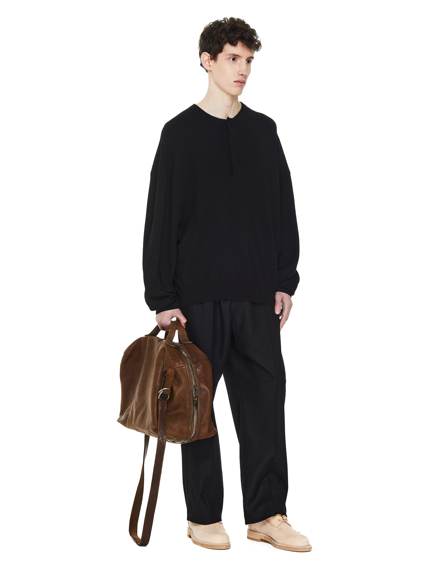 Fear of God x Zegna Buttoned Crew Neck Sweater