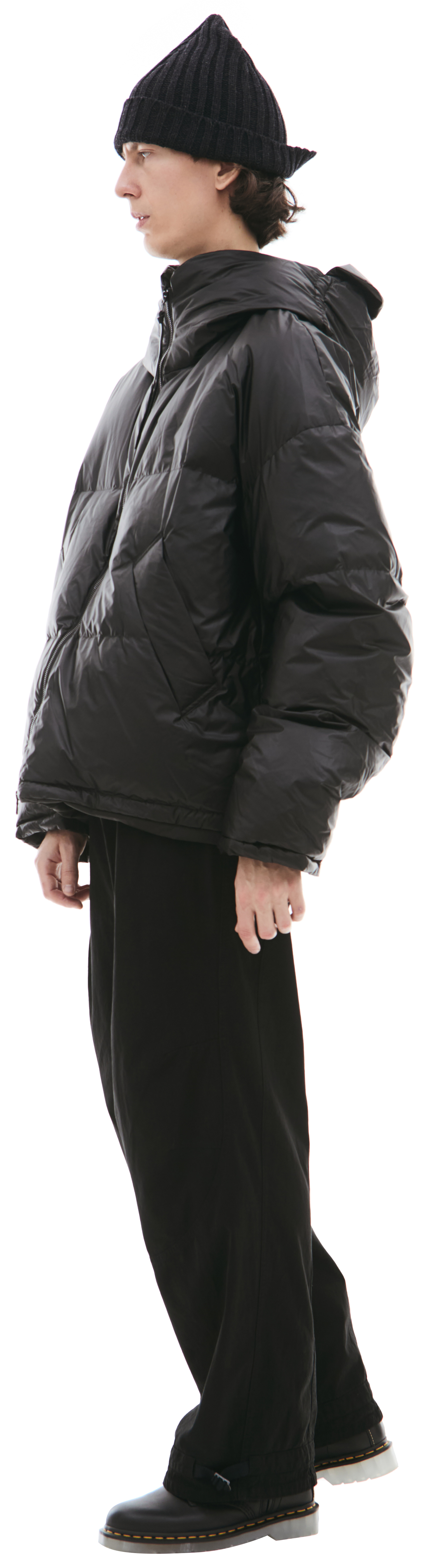 The Viridi-Anne Hooded down jacket