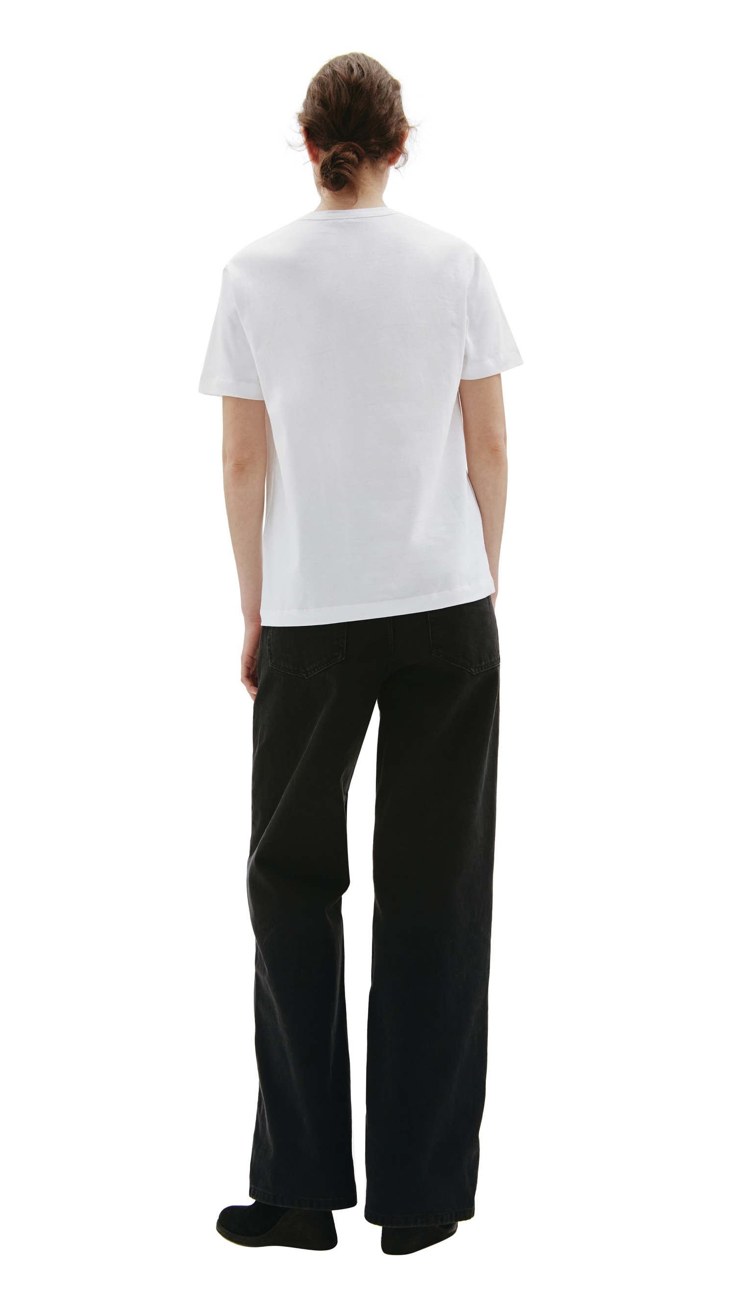 Ann Demeulemeester White printed t-shirt