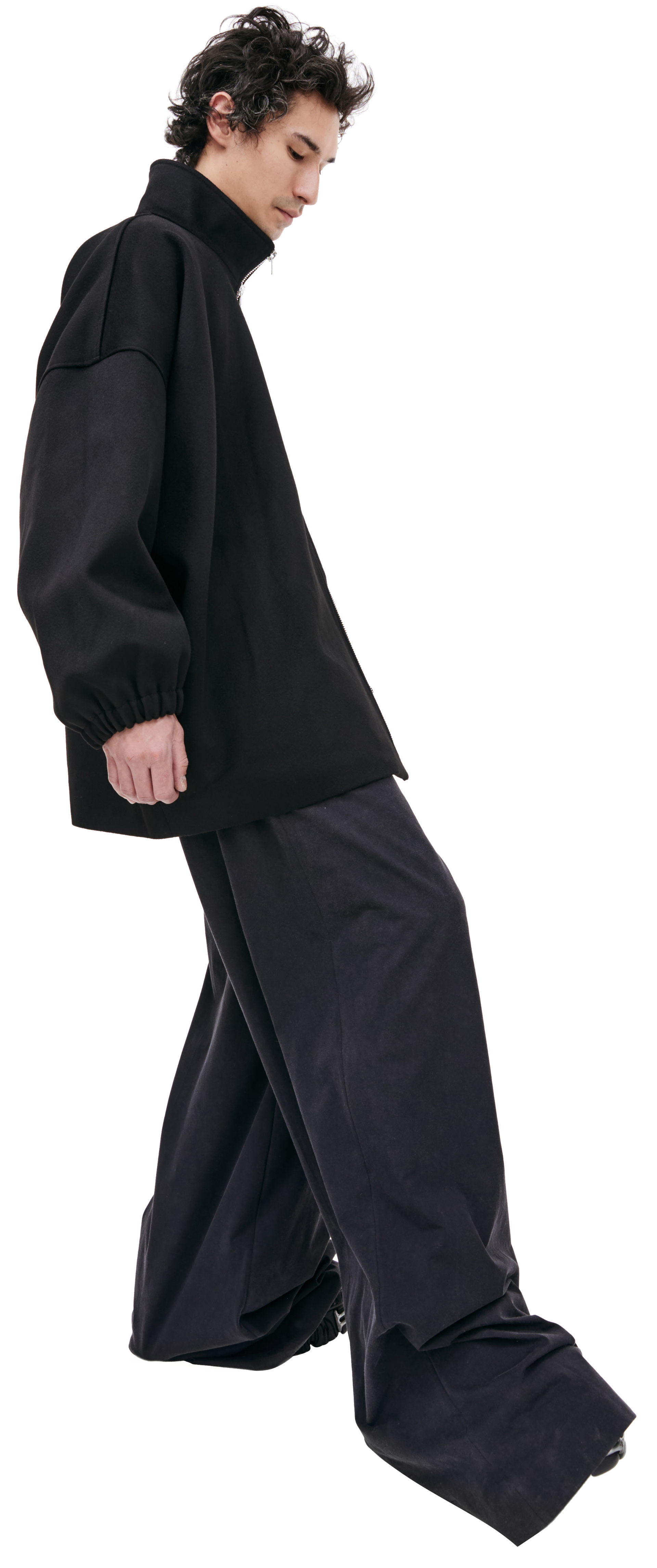 VETEMENTS Wool zip up sweater