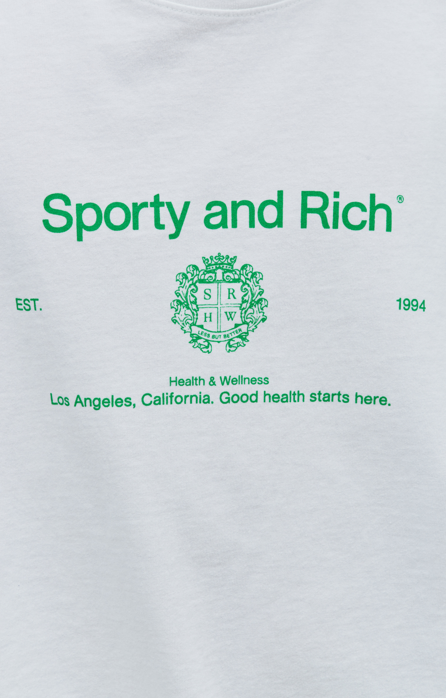 SPORTY & RICH Crest T-Shirt
