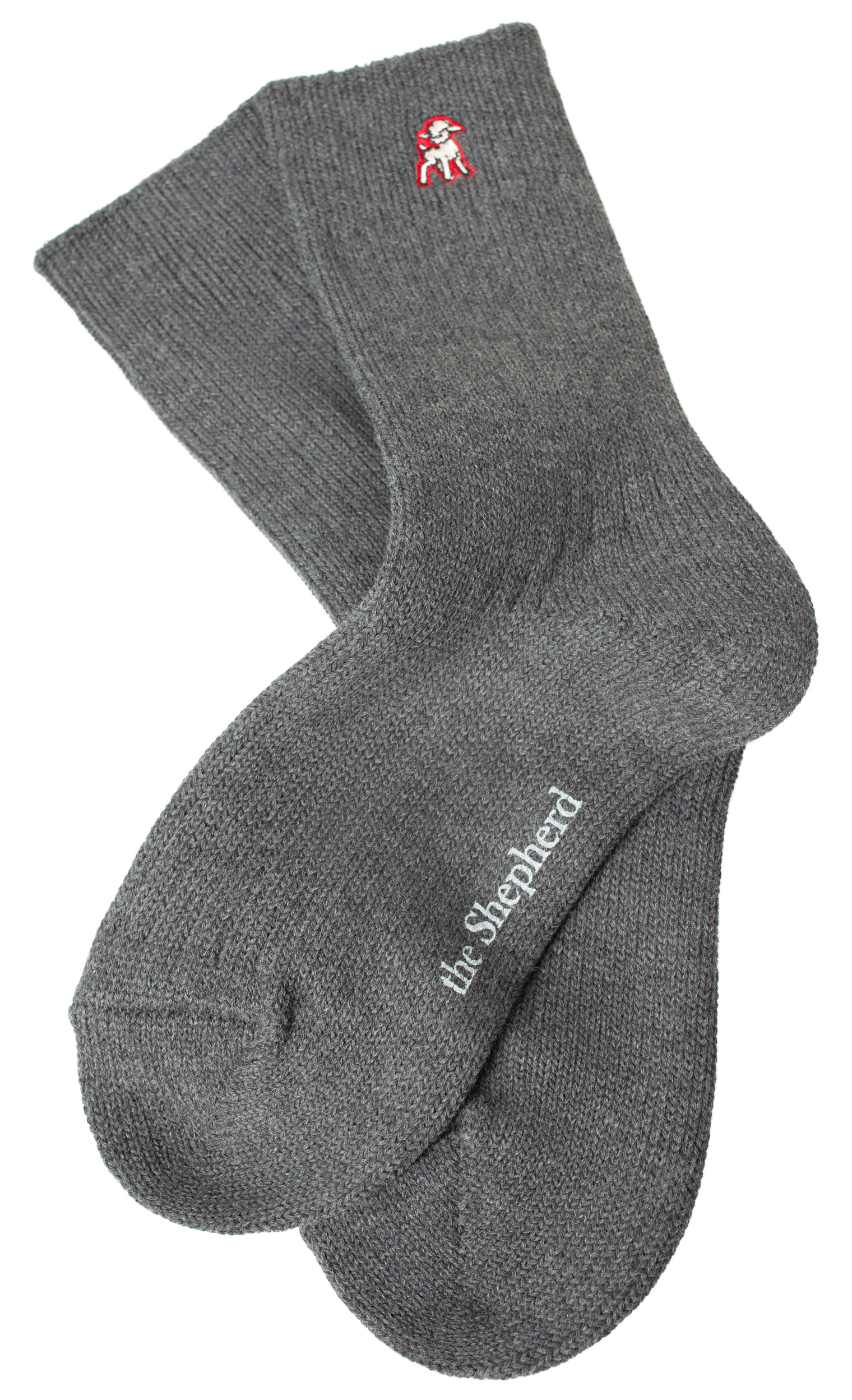 Undercover Grey embroidered socks
