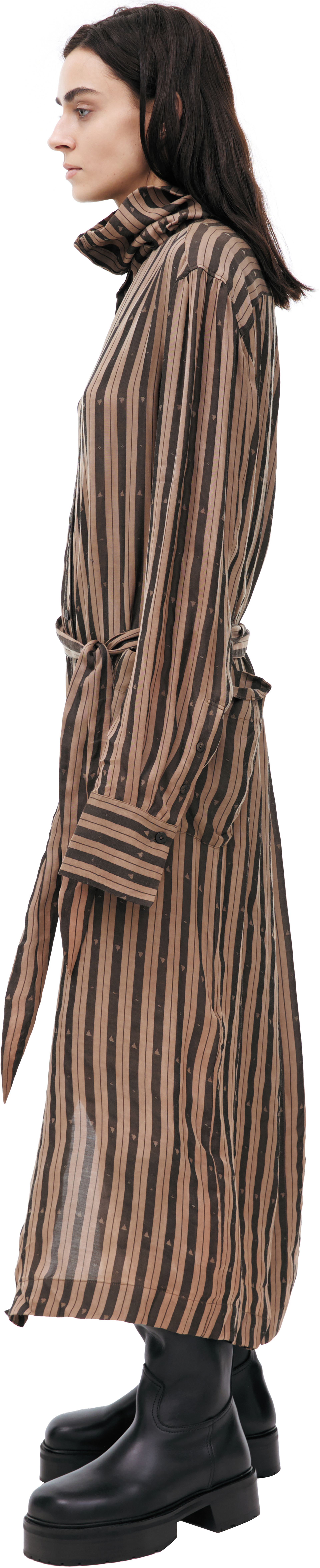 Ziggy Chen Stripped Dress