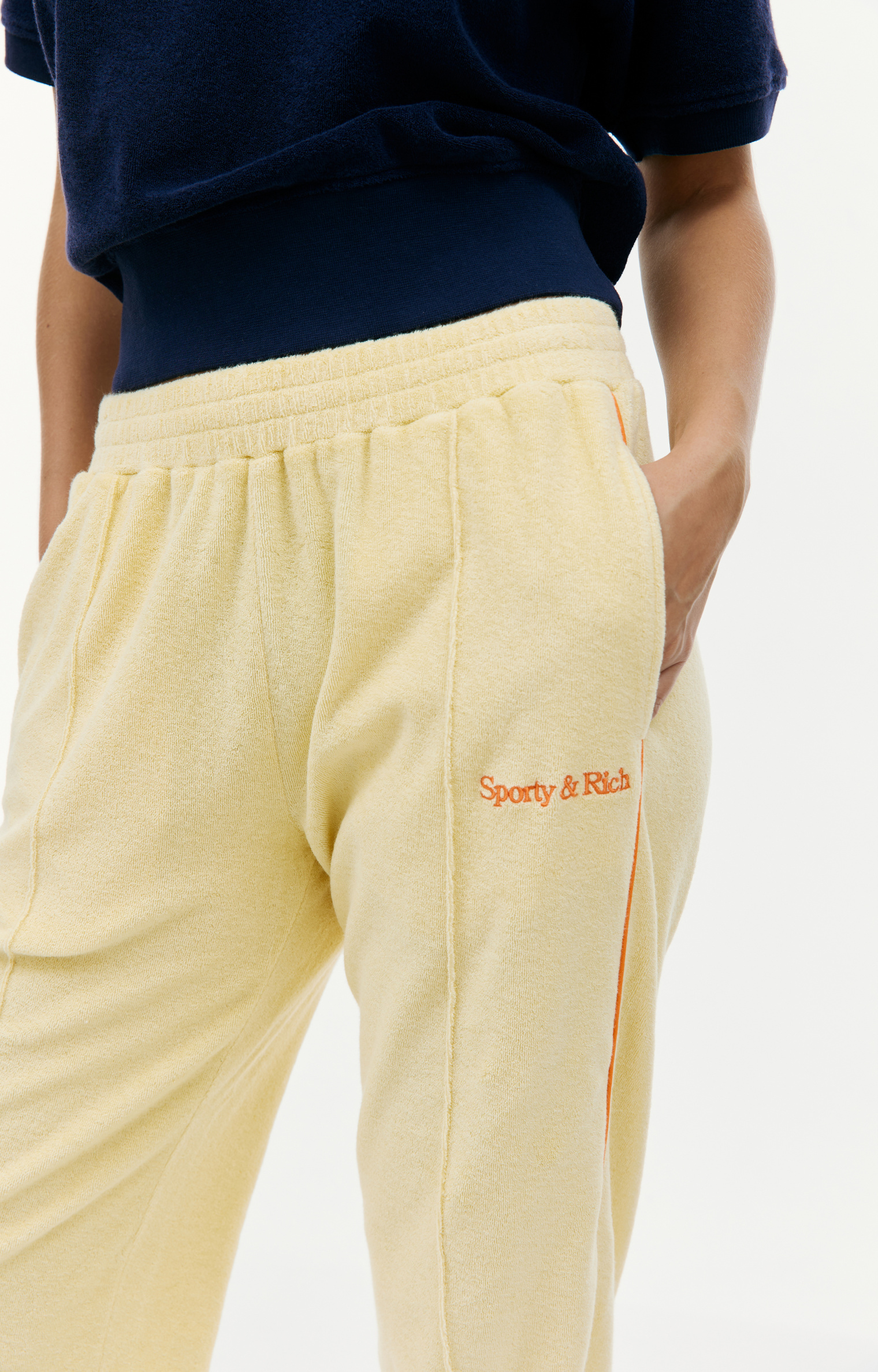 SPORTY & RICH SR sport lounge trousers