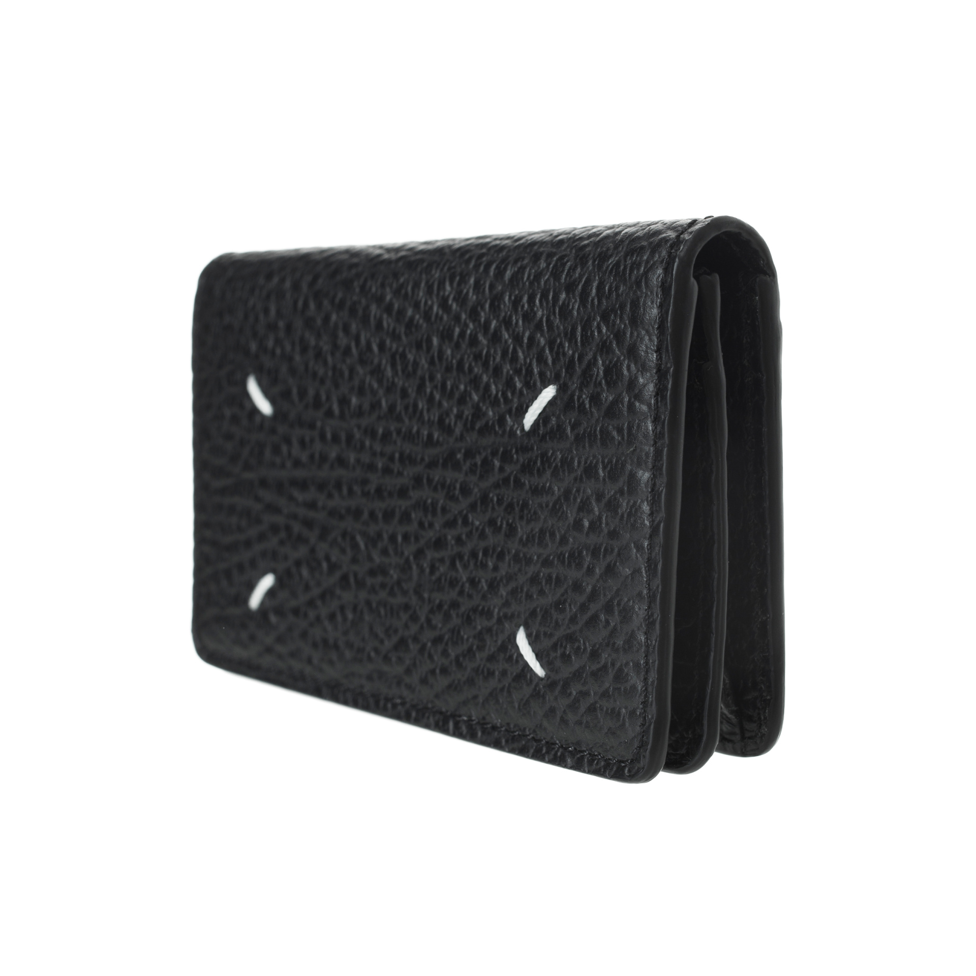 Maison Margiela Black Four Stitches Card Holder