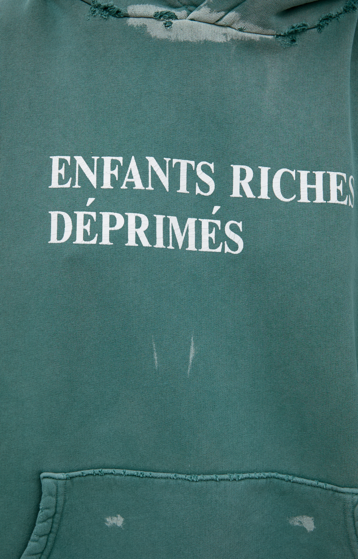 Enfants Riches Deprimes Paint effect hoodie