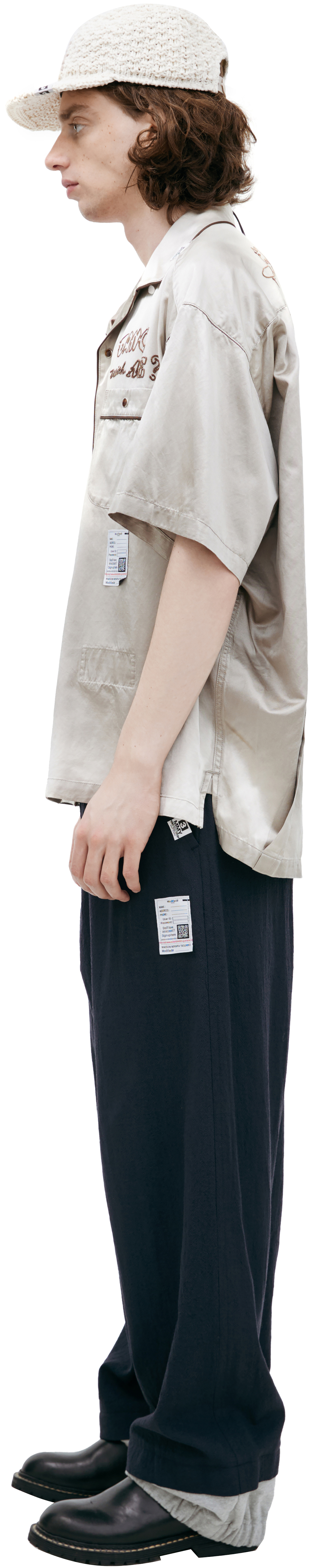 Maison Mihara Yasuhiro Pajama shirt