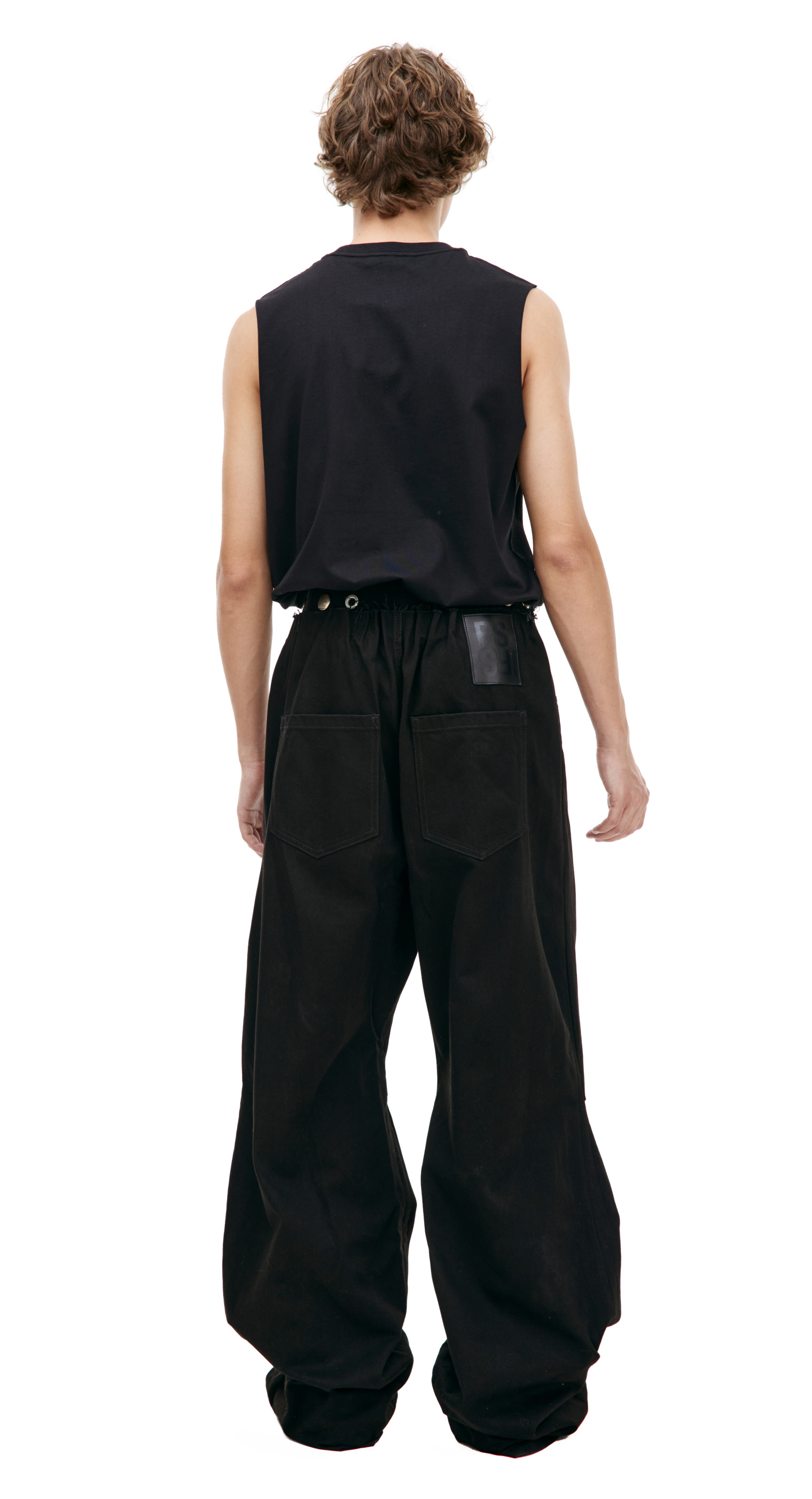 Raf Simons Wide pants with rivets