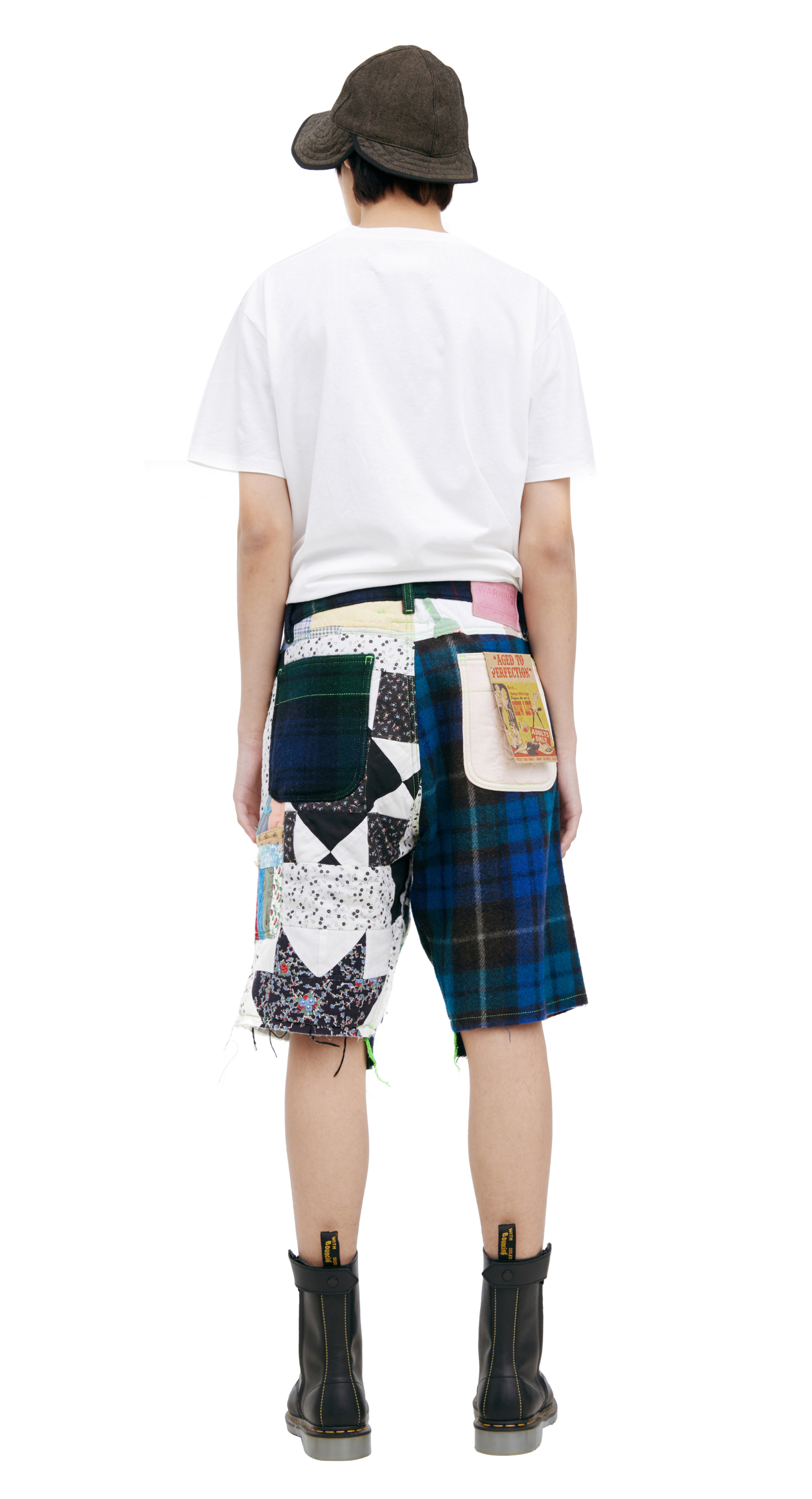 BETTER WITH AGE Combination cotton shorts