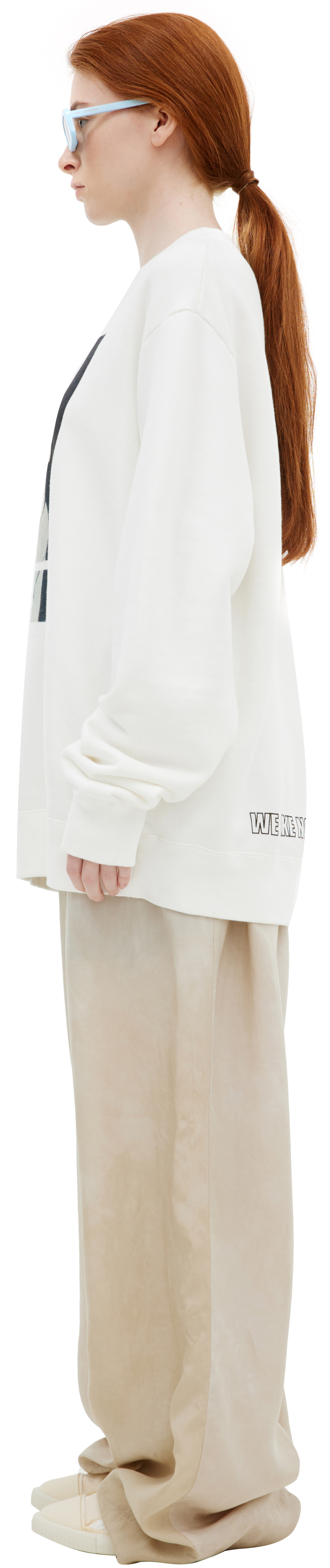 Undercover White sweatshirt with print