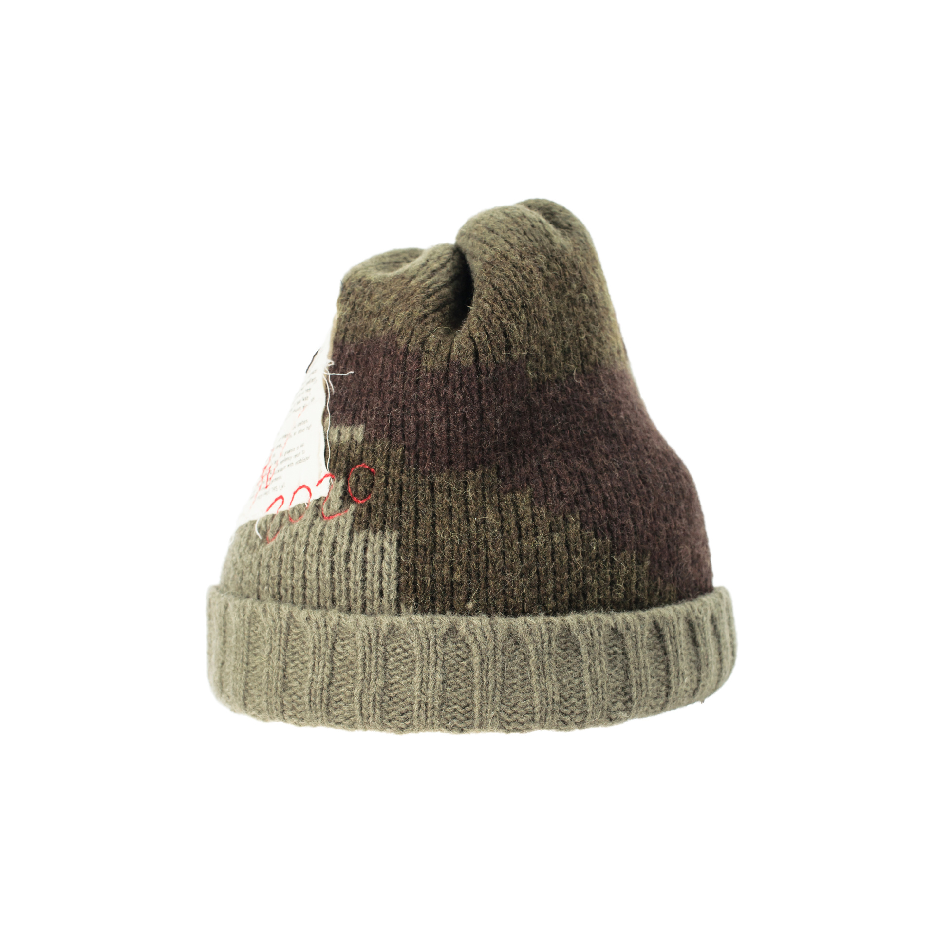 Greg Lauren Paul Shark Wool Camo Hat