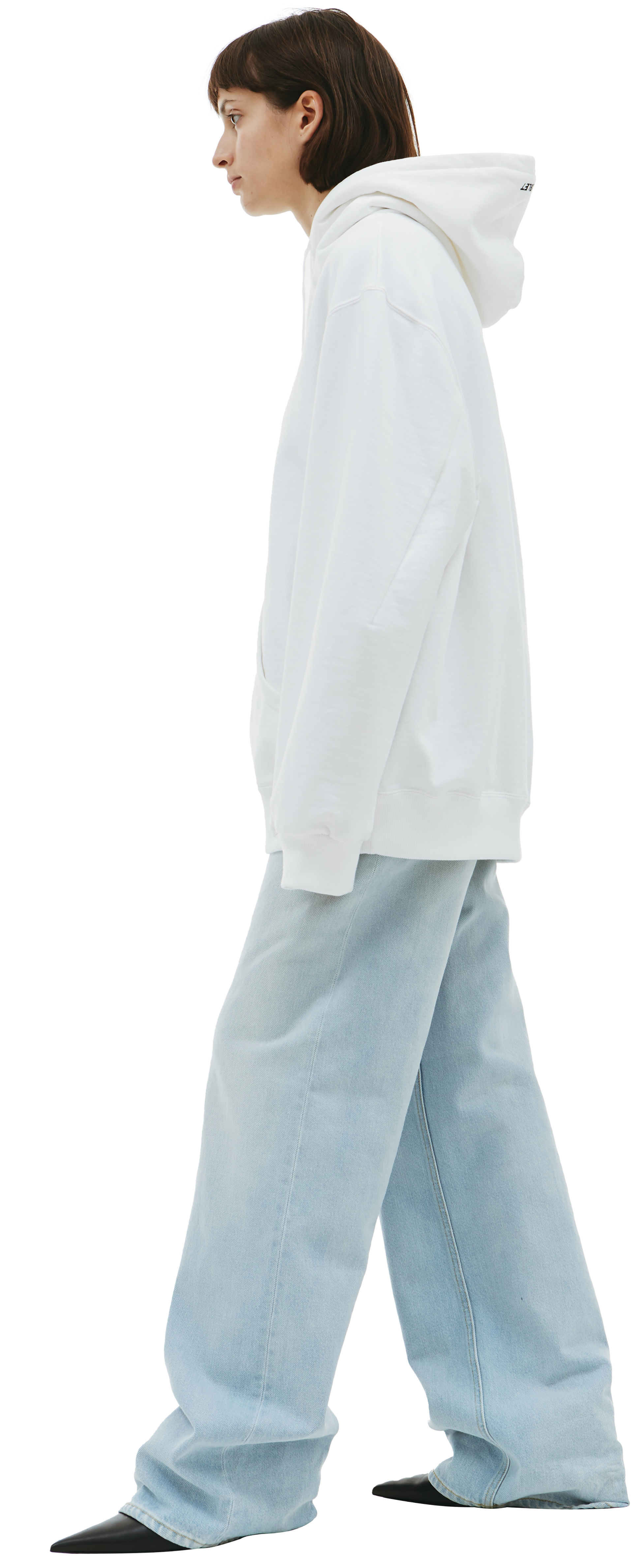 Doublet Hoodie with embroidery