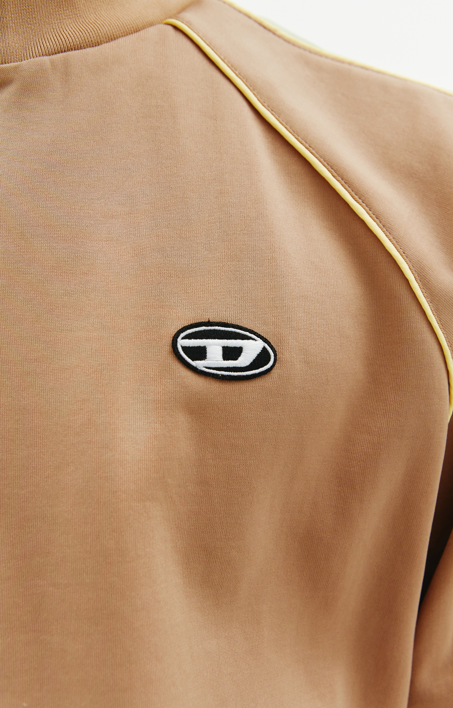 Diesel Track cardigan with sleeve bands