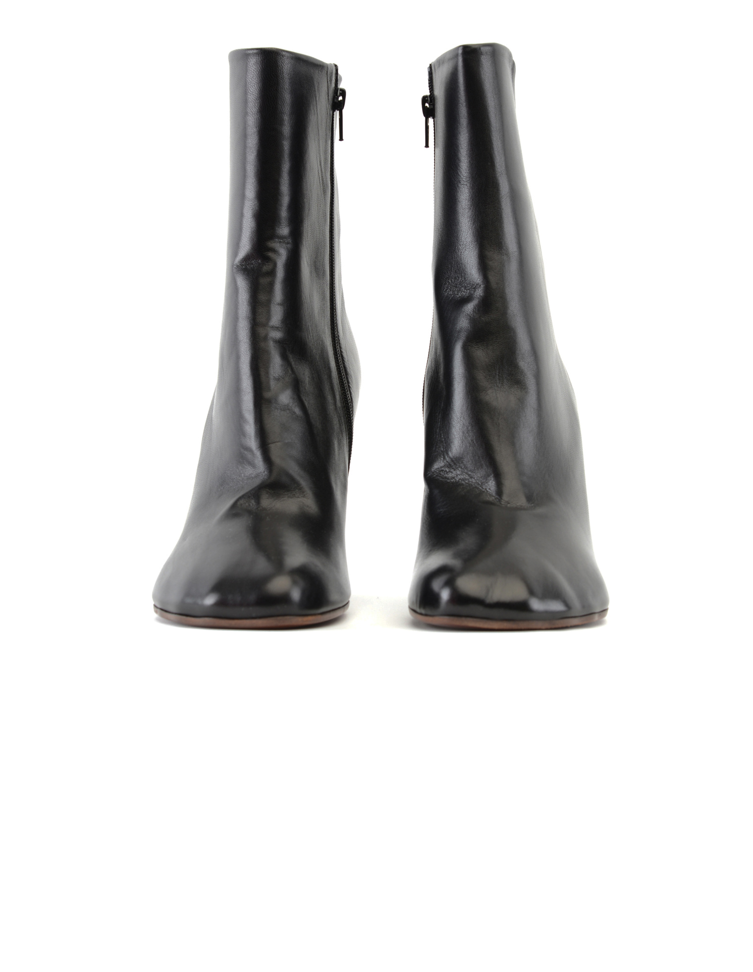 VETEMENTS Leather ankle boots
