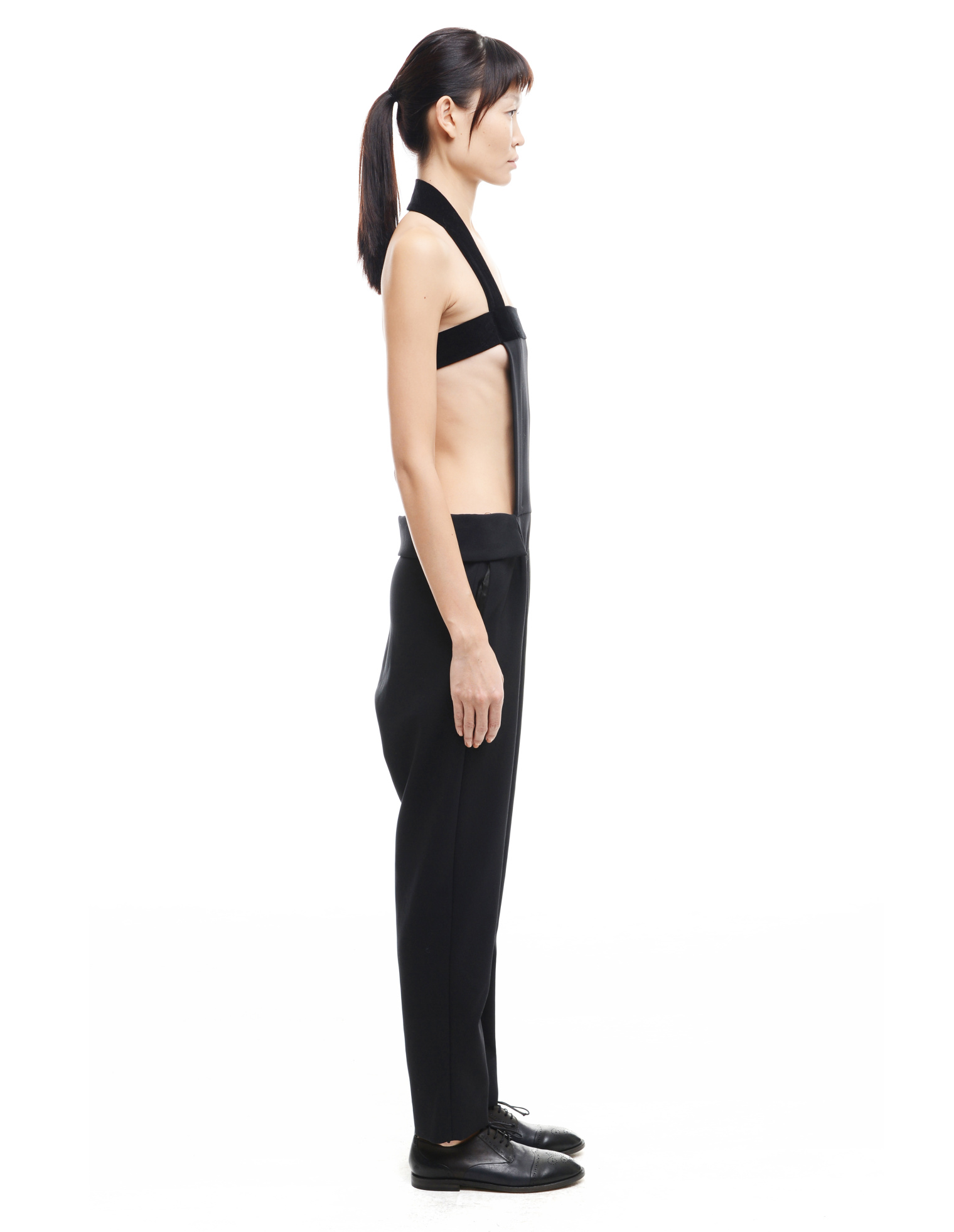 Damir Doma Polyester and velvet jumpsuit