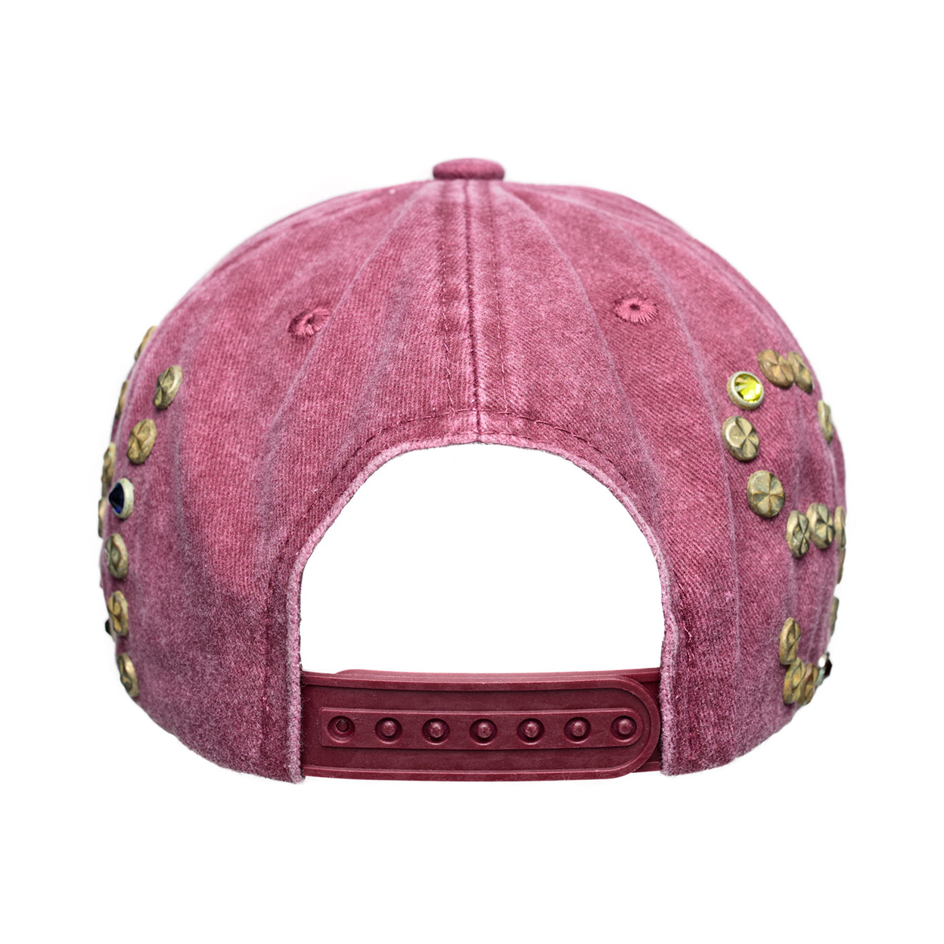 Satoshi Nakamoto Red cap with rivets