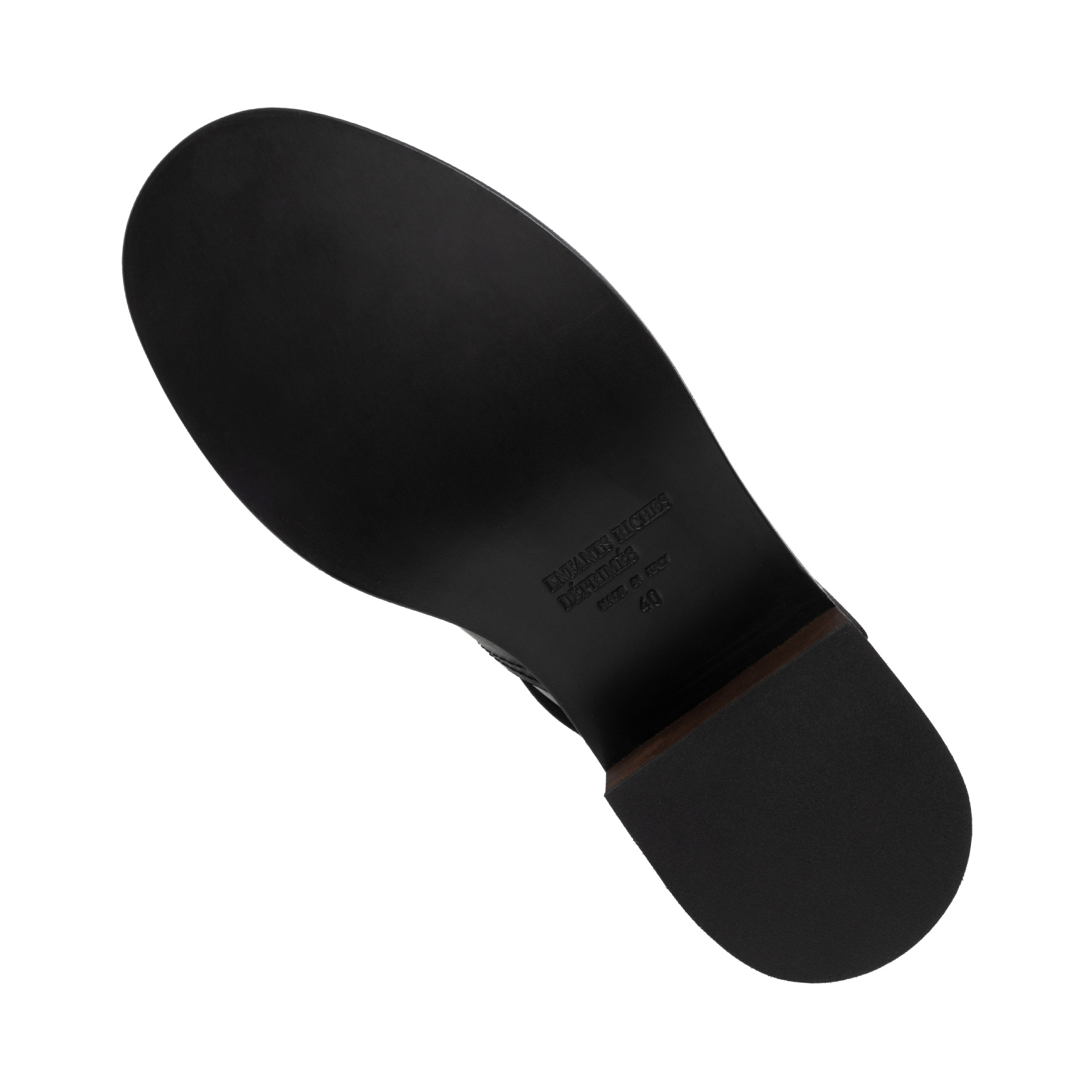 Enfants Riches Déprimés Black leather boots