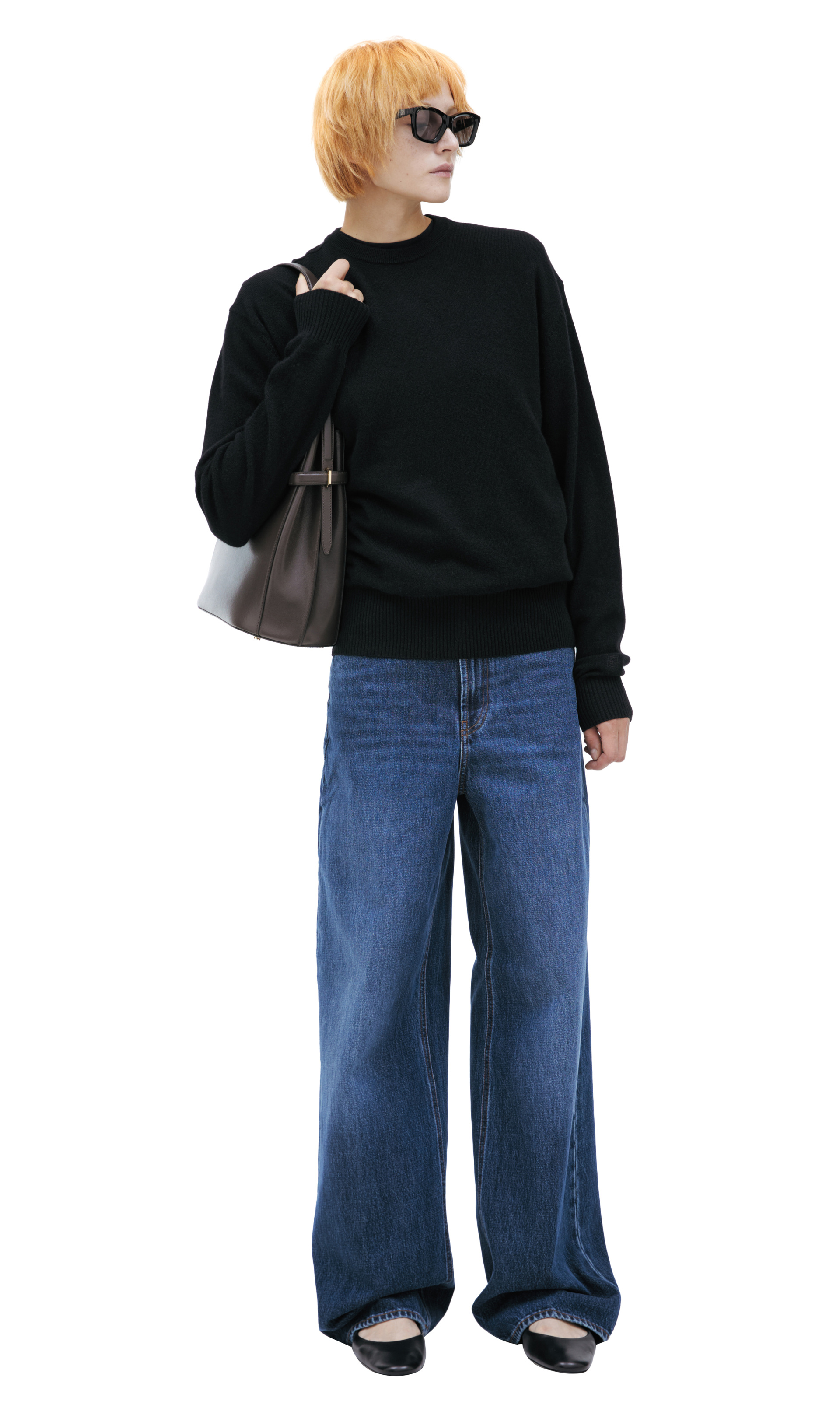 TOTEME Black cashmere sweater