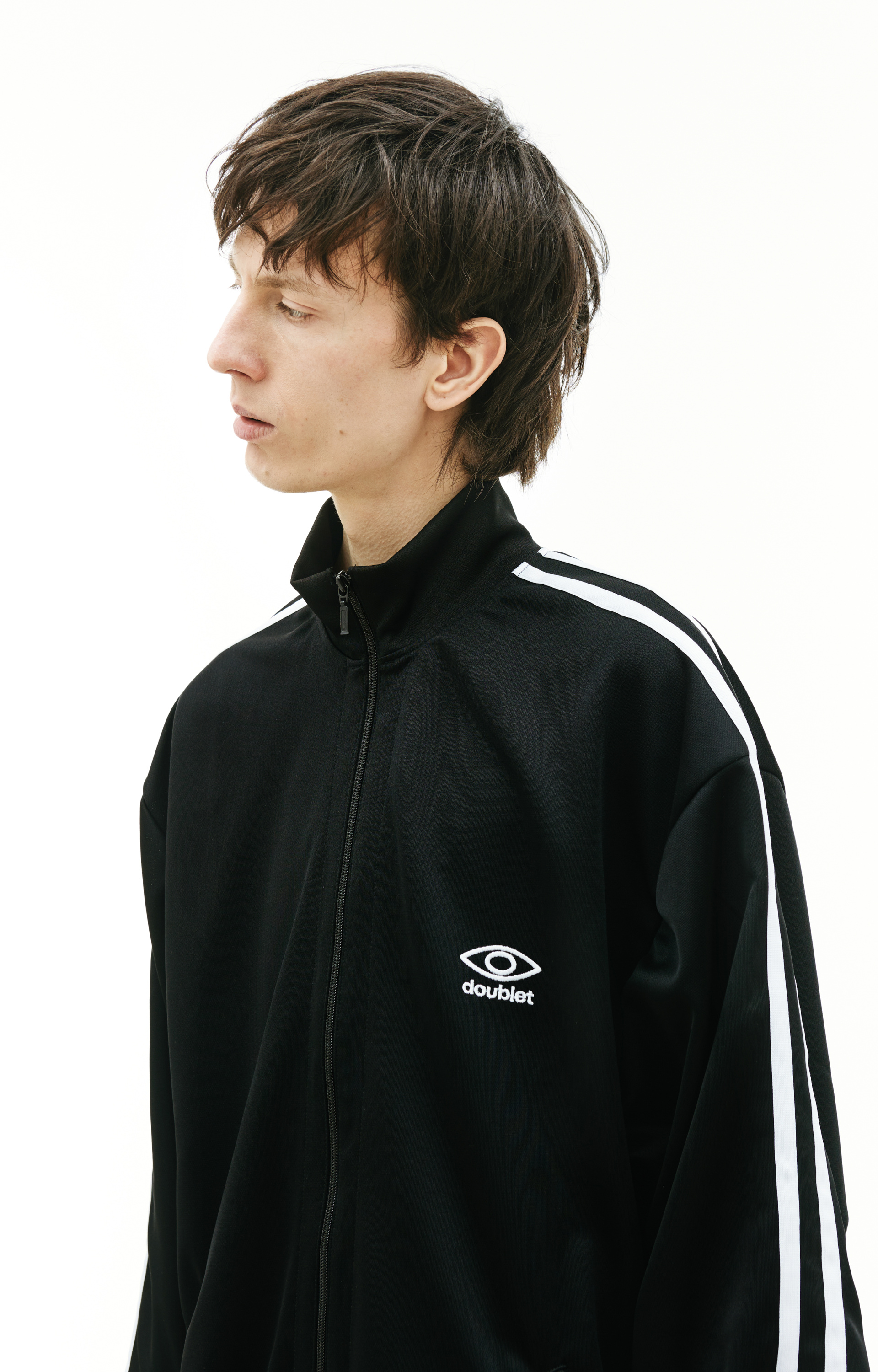 Doublet Black Invisible Track Jacket