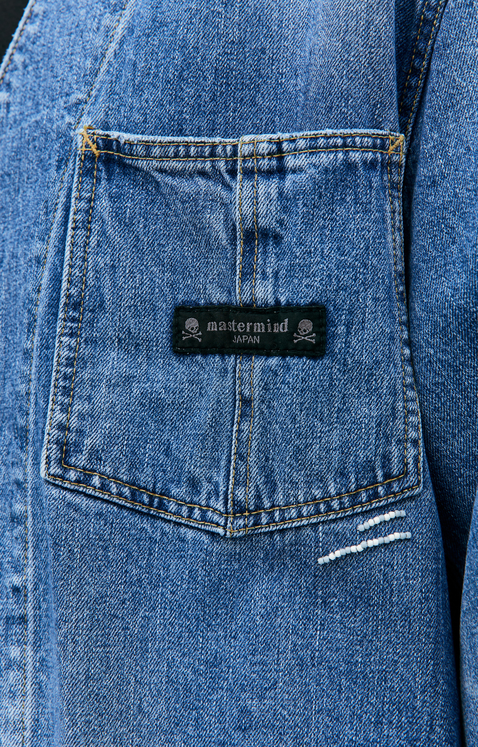 Mastermind WORLD Blue denim jacket