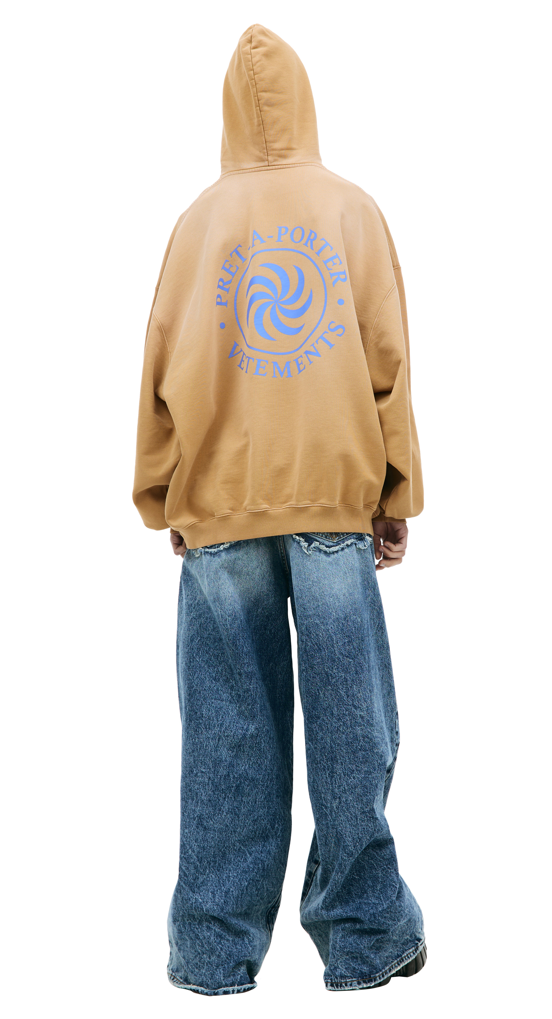 VETEMENTS Vegan Edition logo hoodie