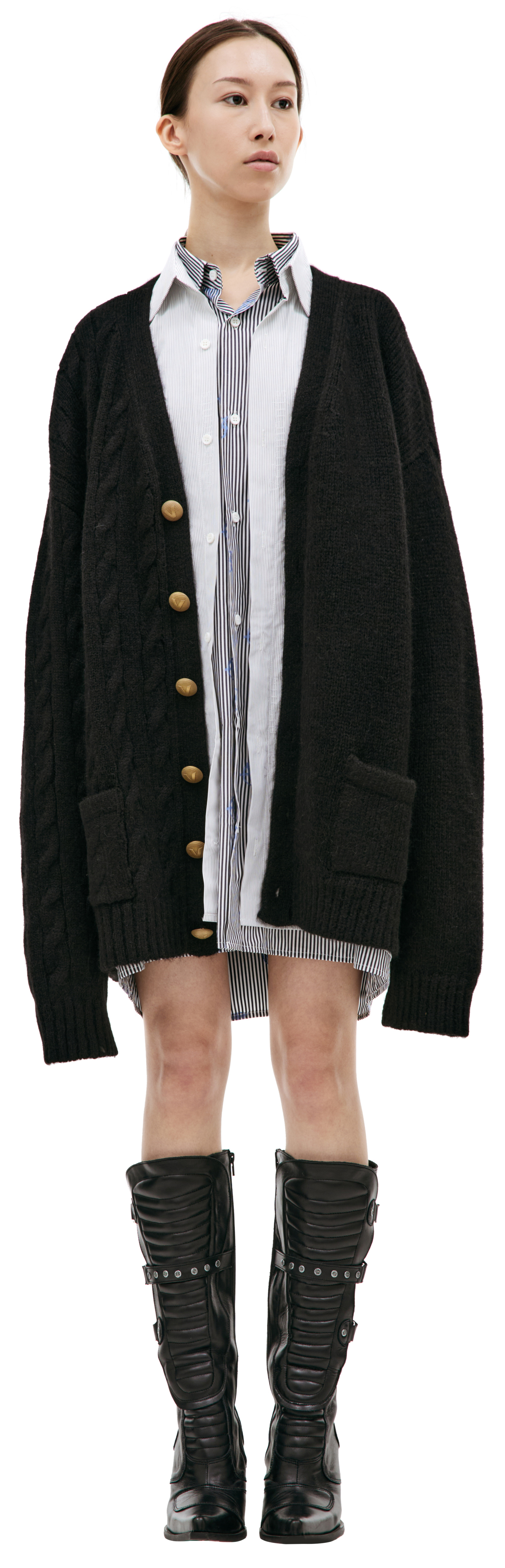 VETEMENTS Wool blend cardigan