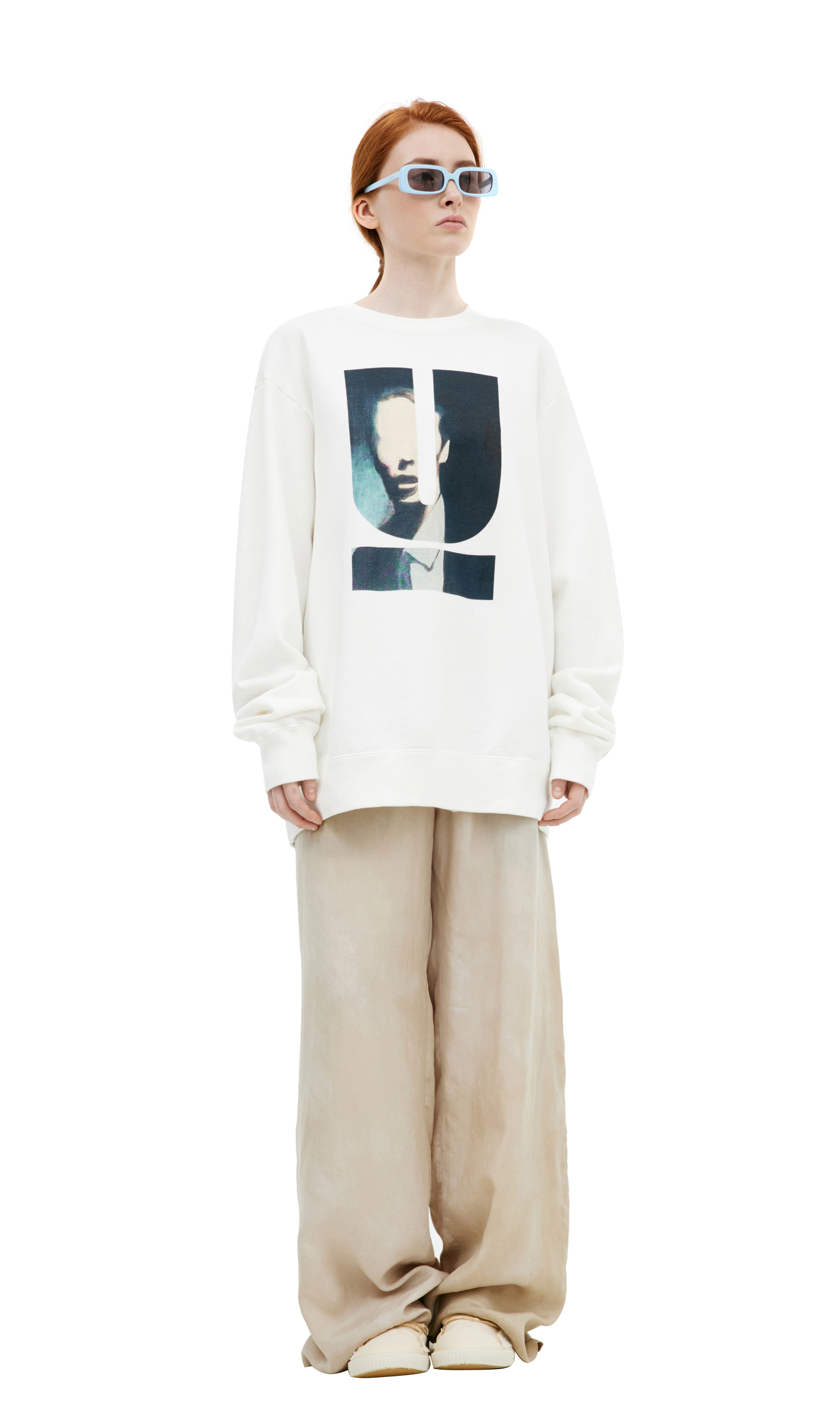 ジャケット・アウター Sporty&Rich Down Jacket Running Woman Puffer Jacket - Off White – Sporty & Rich