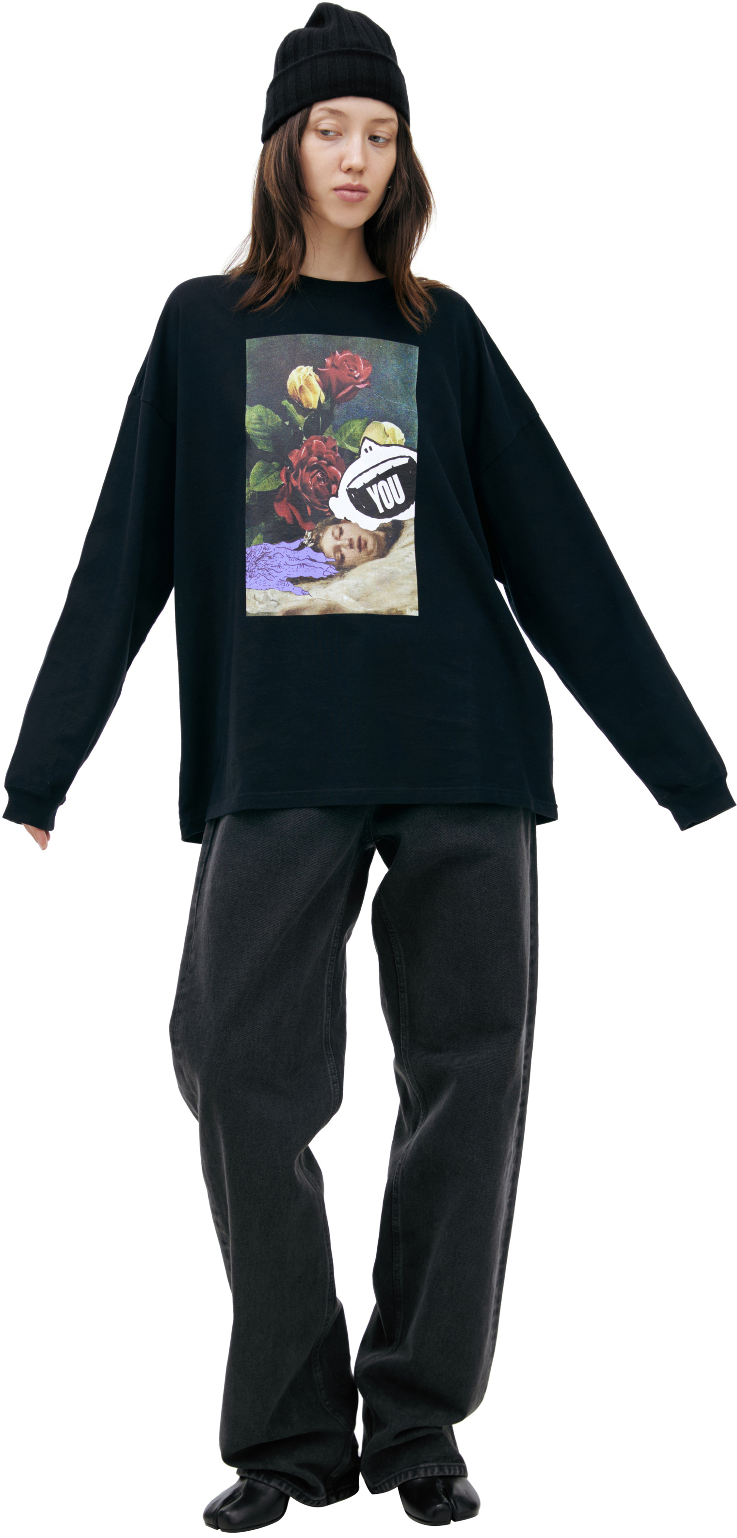 UNDER COVER 変形カットソー UNDER COVER（アンダーカバー）Tシャツ・カットソー 黒 サイズ:3(L位