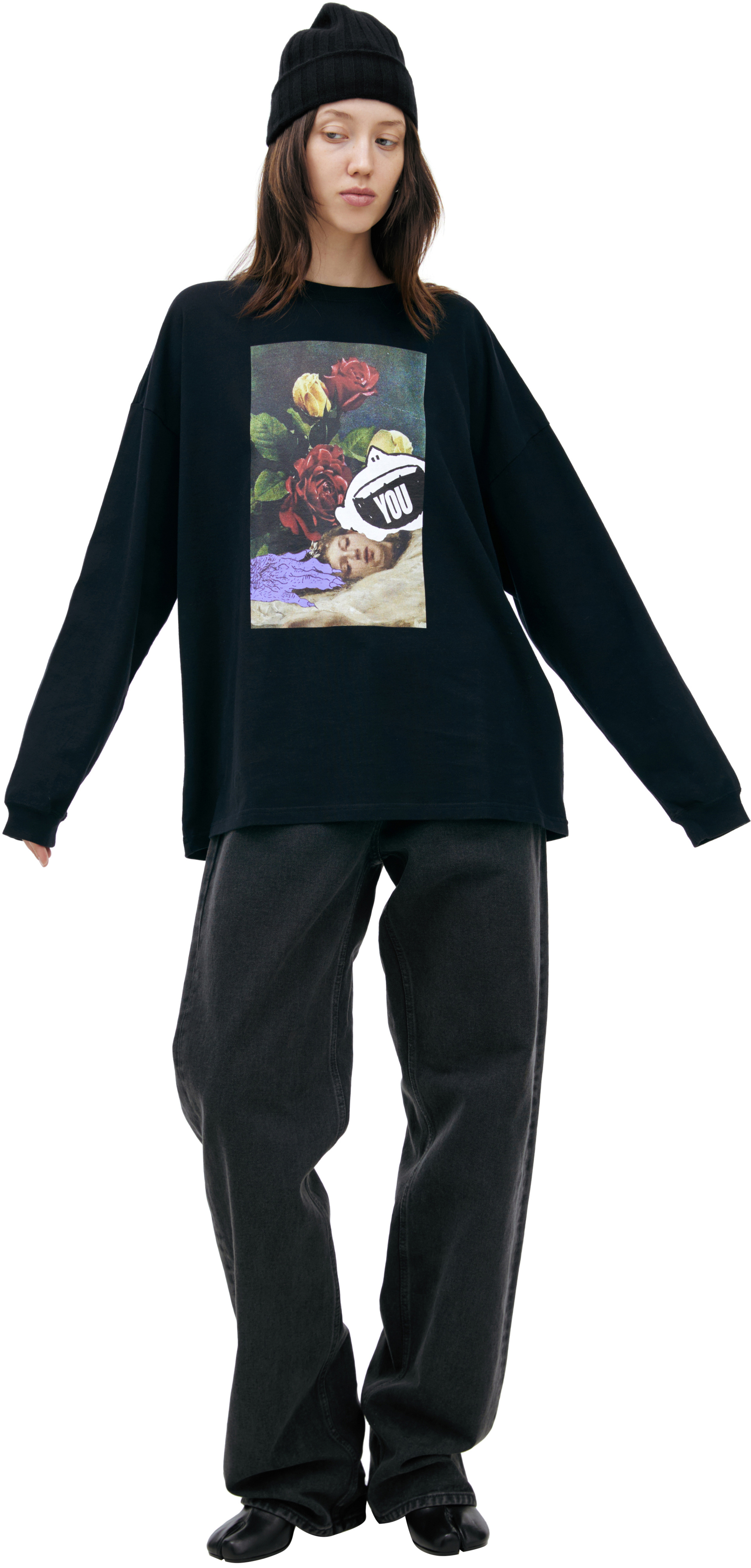 Undercover Black Printed Longsleeve