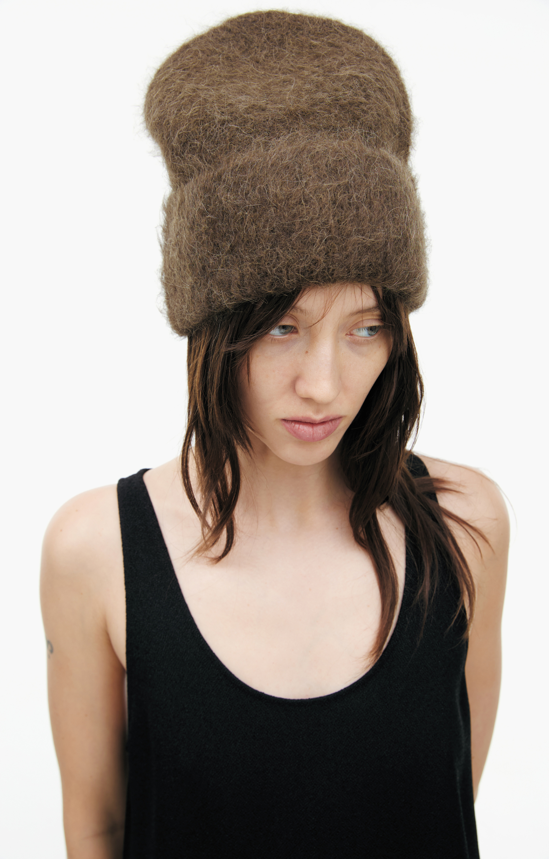 TOTEME Black midi dress