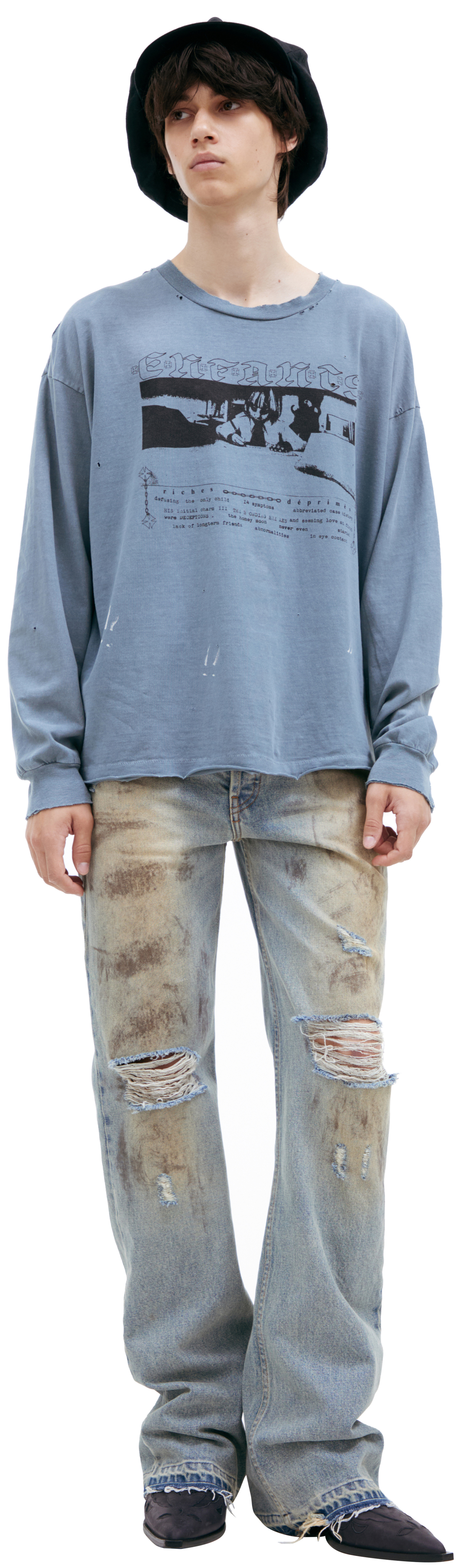 Enfants Riches Déprimés printed longsleeve