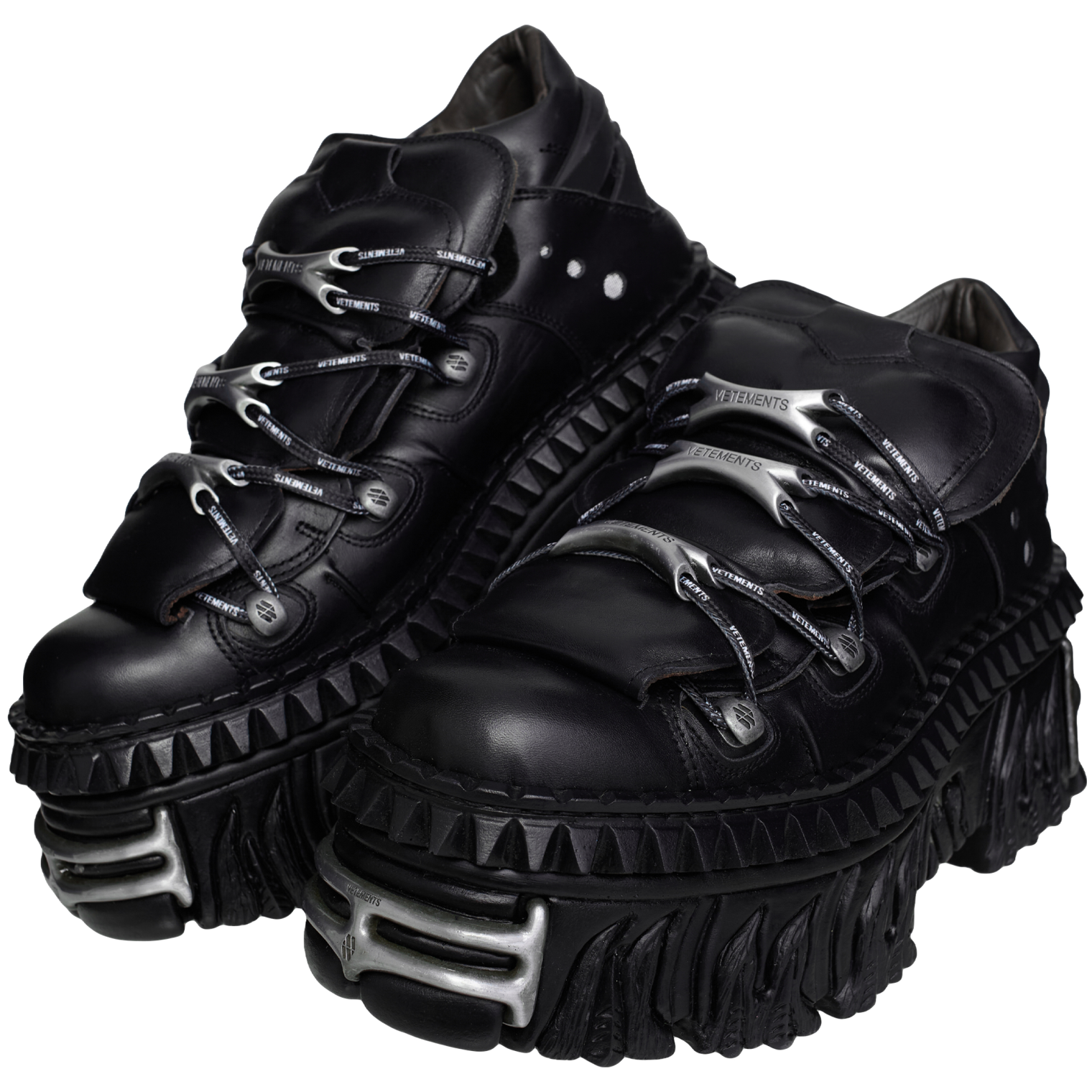 VETEMENTS X NEW ROCK platform boots