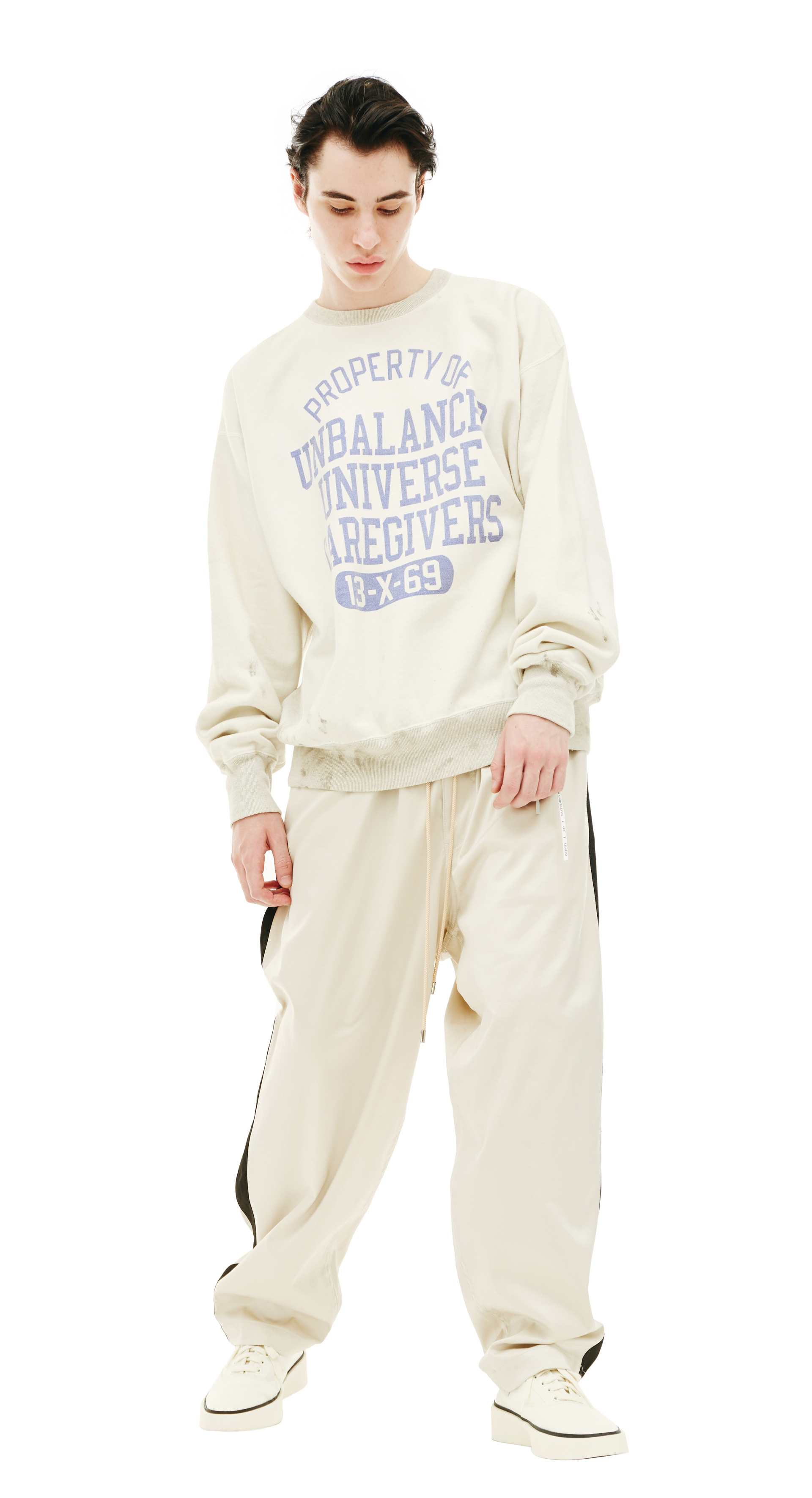 Saint Michael Printed oversize sweatshirt