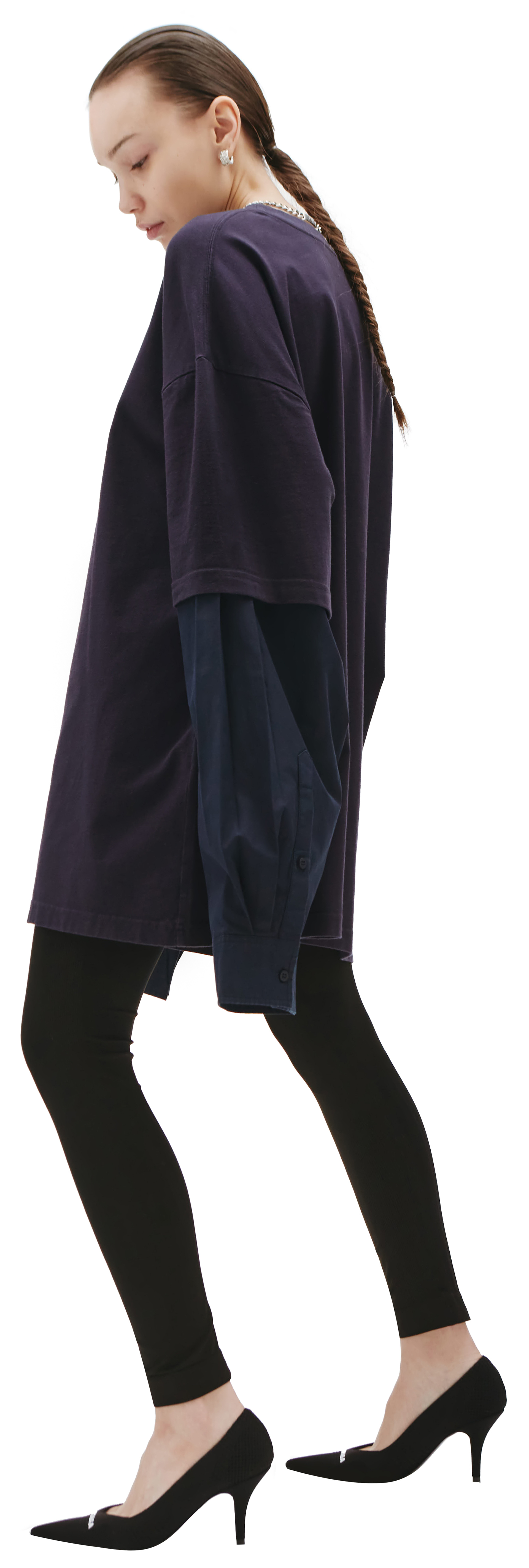 Balenciaga Cotton Layered Longsleeve