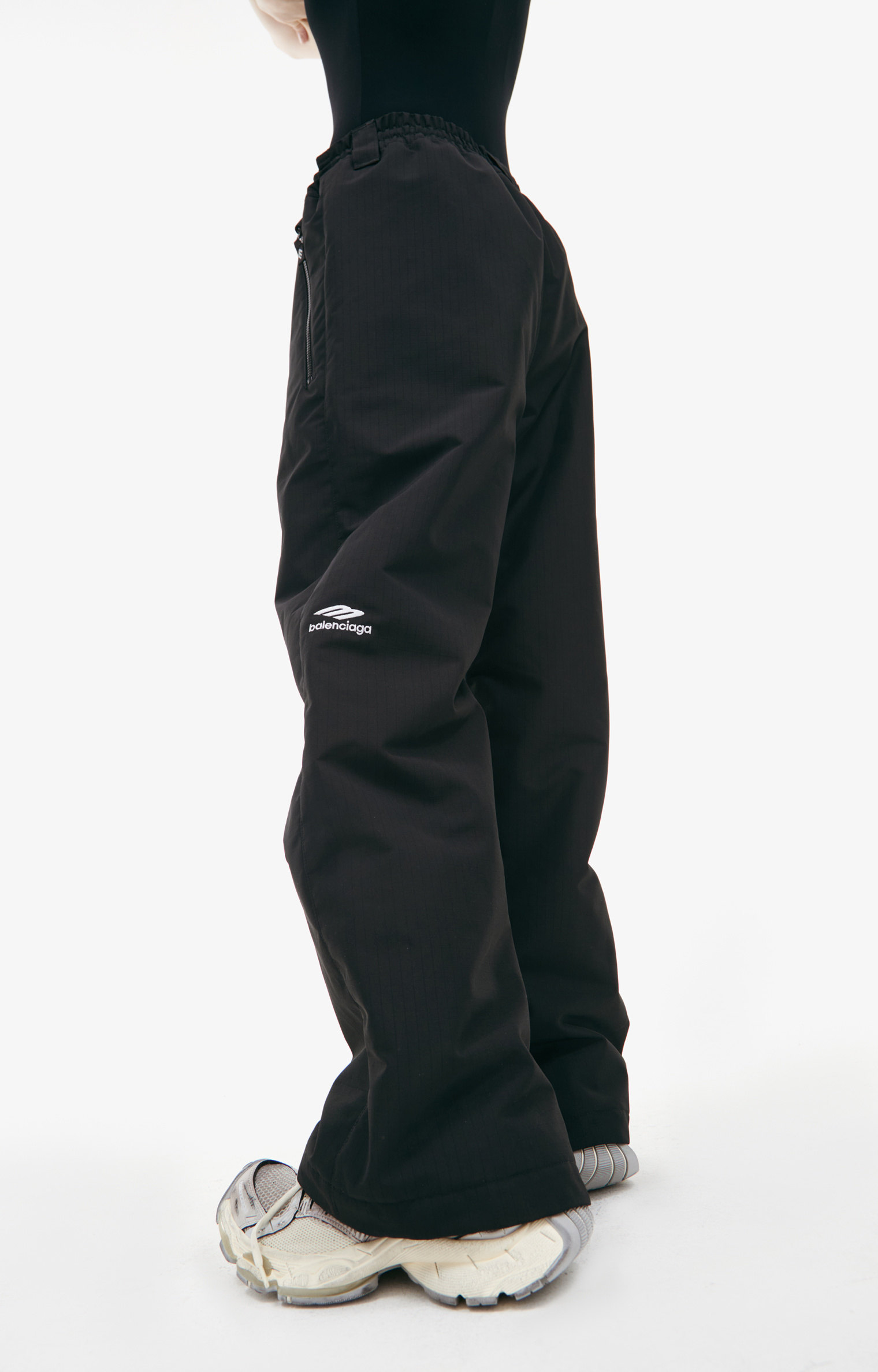 Balenciaga Black logo trousers