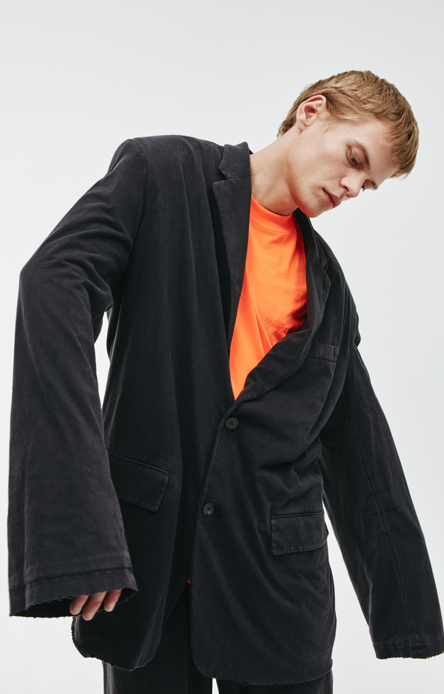 【送料&関税込】Balenciaga Black Cotton Oversize Jacket Buy Balenciaga men black cotton oversize jacket for $2,120
