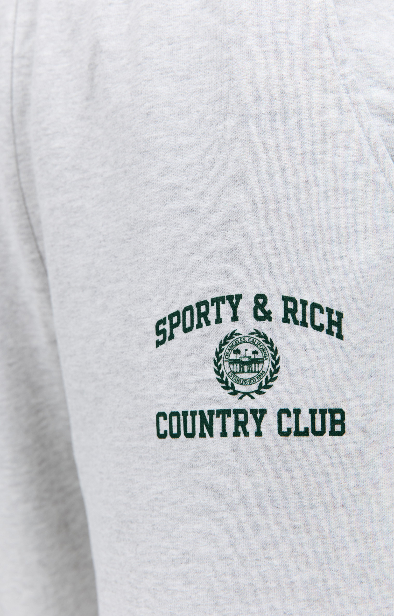 SPORTY & RICH Country Club printed sweatpant