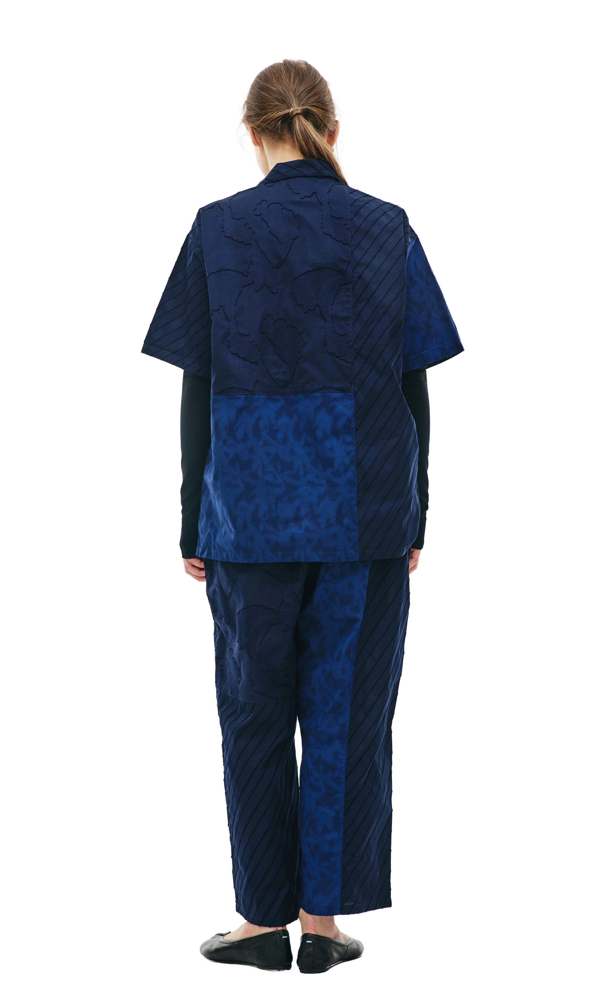 KIMMY Patchwork style shirt