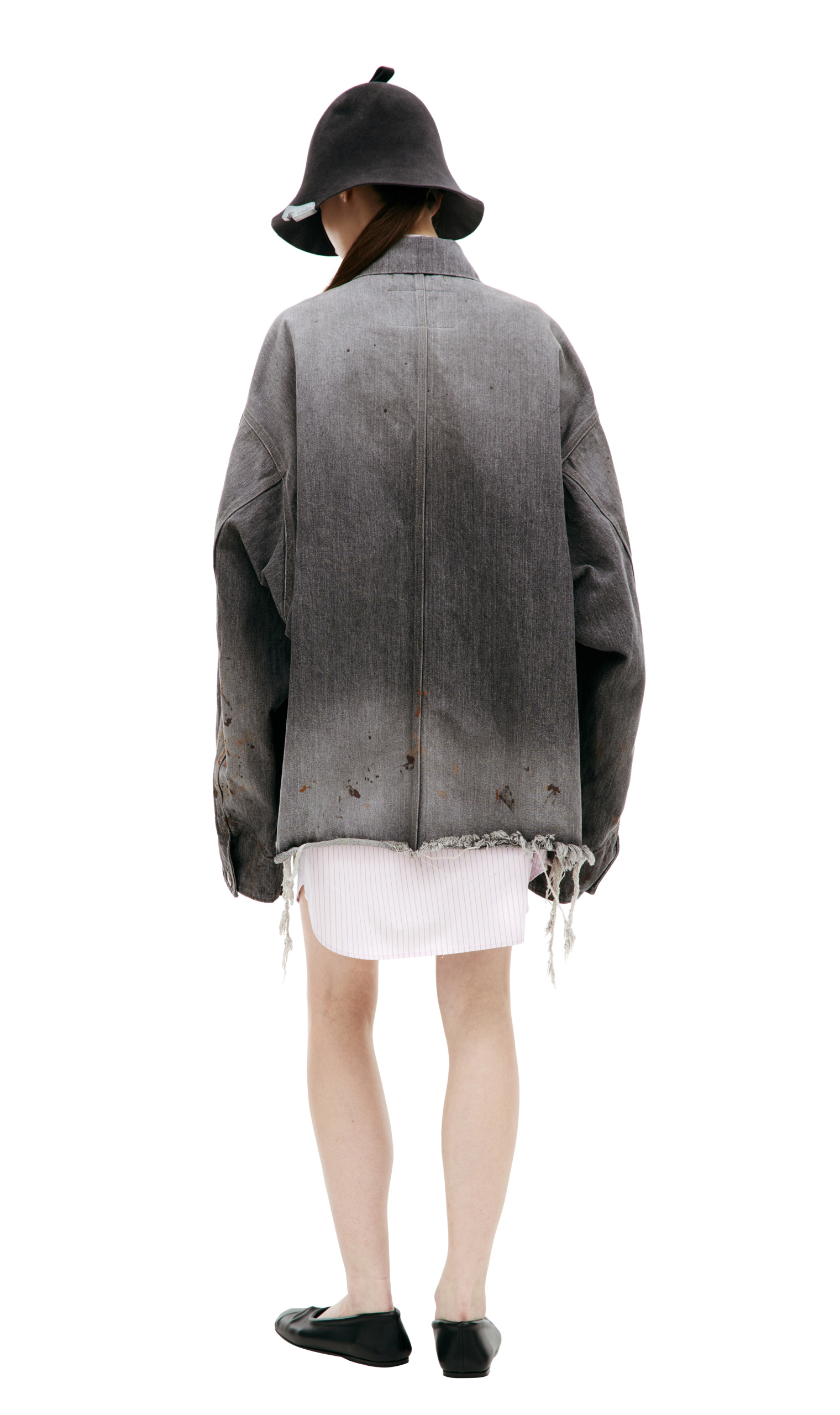 Doublet Monoprint denim jacket