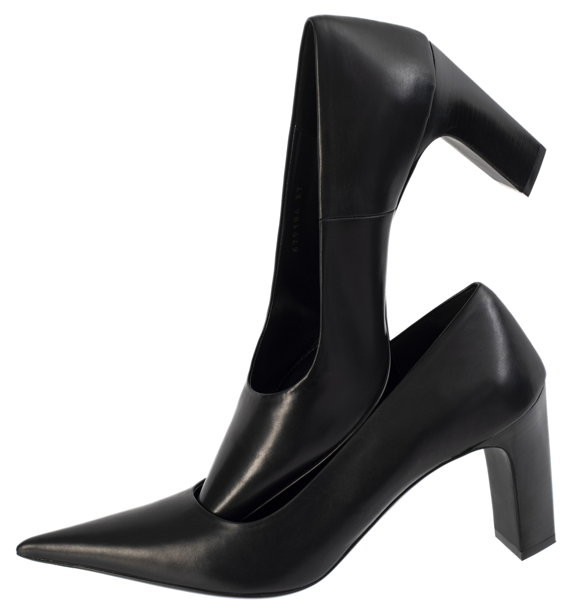 Balenciaga 80mm Blade Leather Pumps