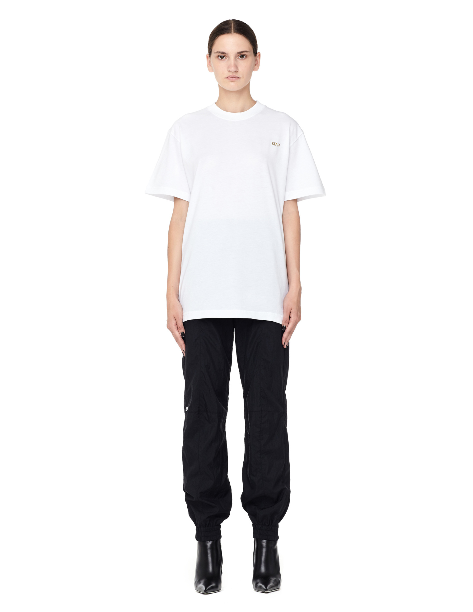 VETEMENTS Футболка из хлопка Staff