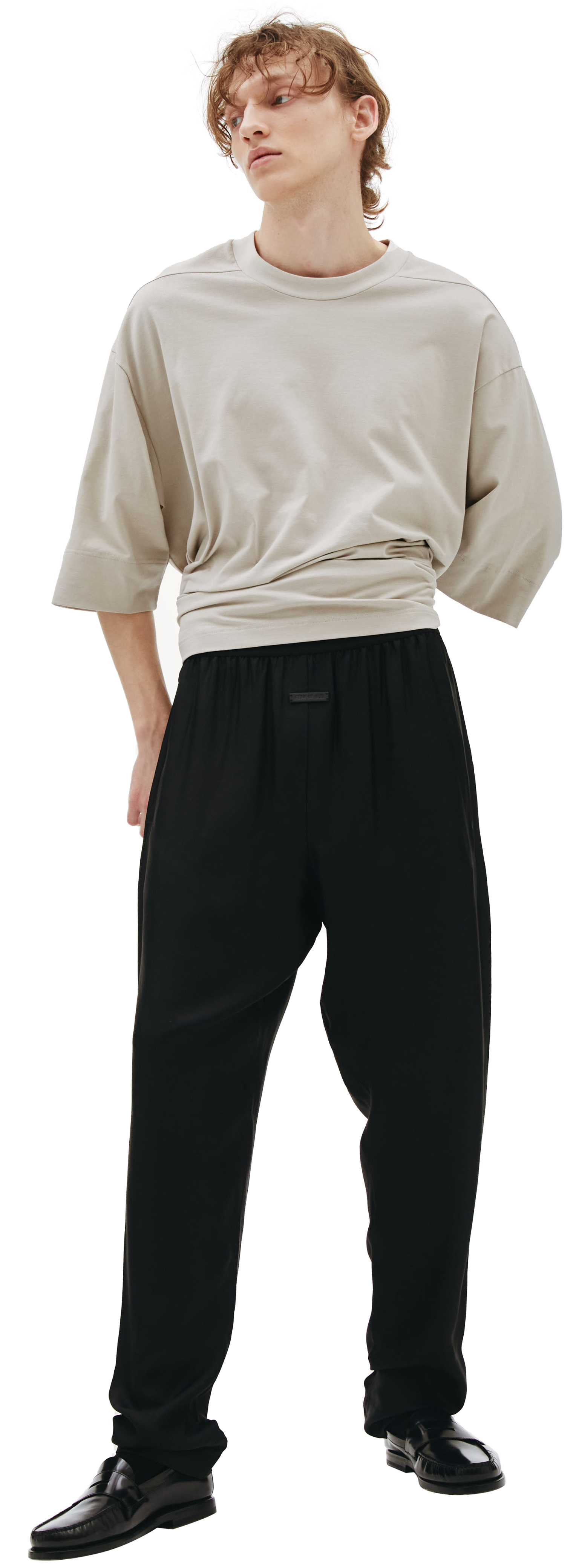 Fear of God Silk Pyjama Trousers in black