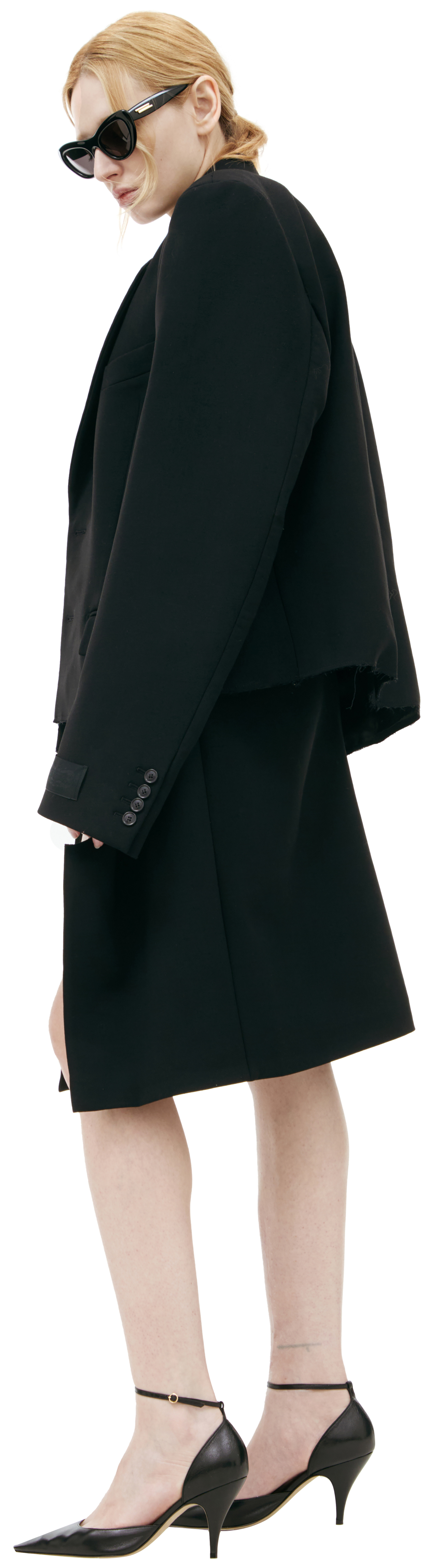 VETEMENTS Oversize button-up jacket