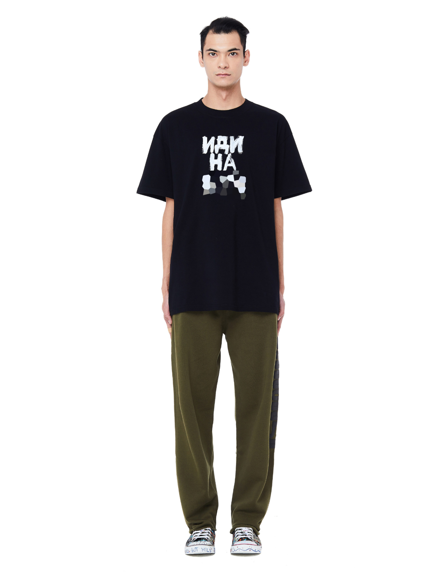VETEMENTS Khaki Cotton Sweatpants