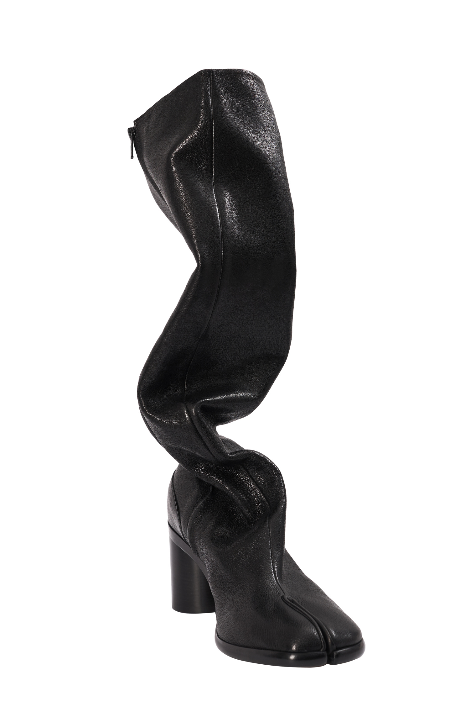 Maison Margiela Tabi Knee-High Boots in Black