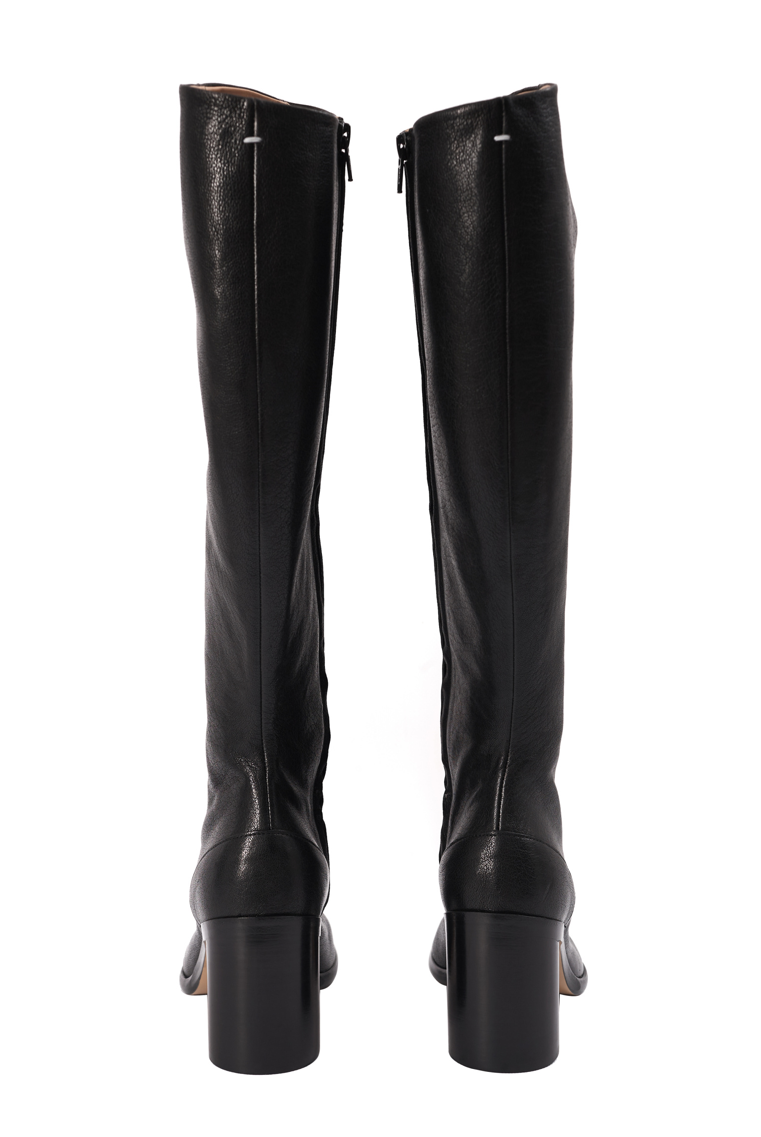 Maison Margiela Tabi Knee-High Boots in Black