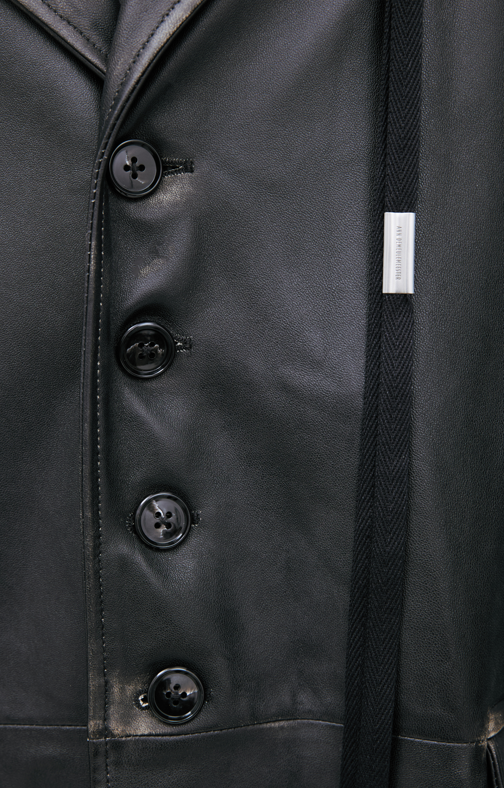 Ann Demeulemeester AILO Leather coat