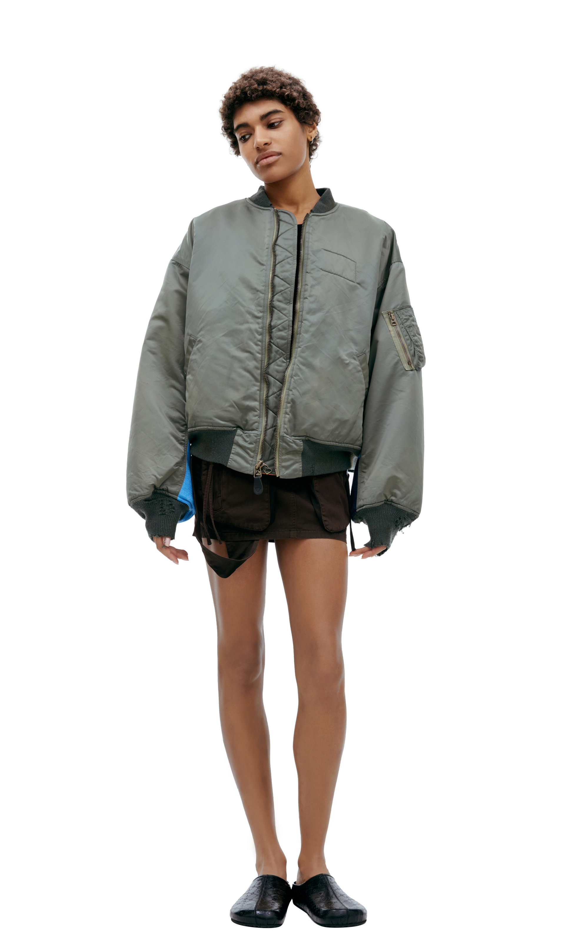 Saint Mxxxxxx Jacket with sleeve inserts