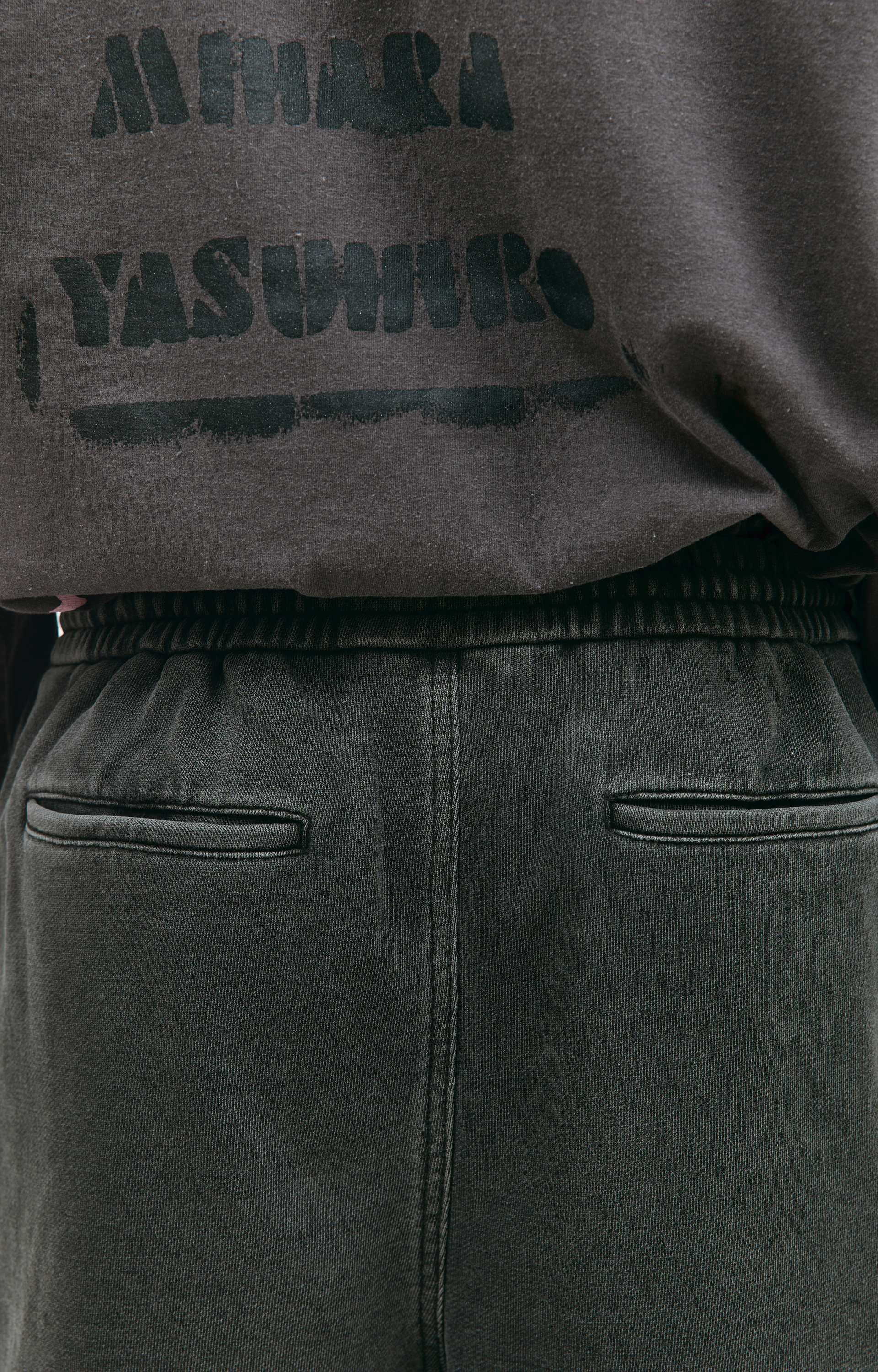 Juun.J Drawstring wide-leg sweatpants